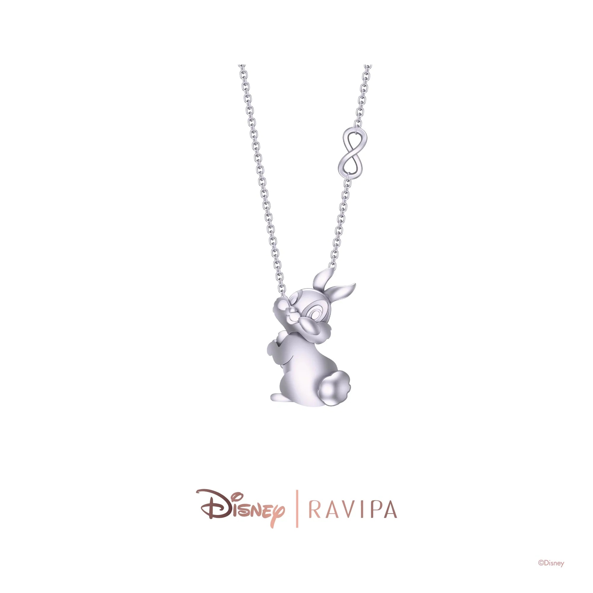 📦訂購 泰國代購 RAVIPA Disney Miss Bunny Silver Necklace 兔小姐 頸鏈