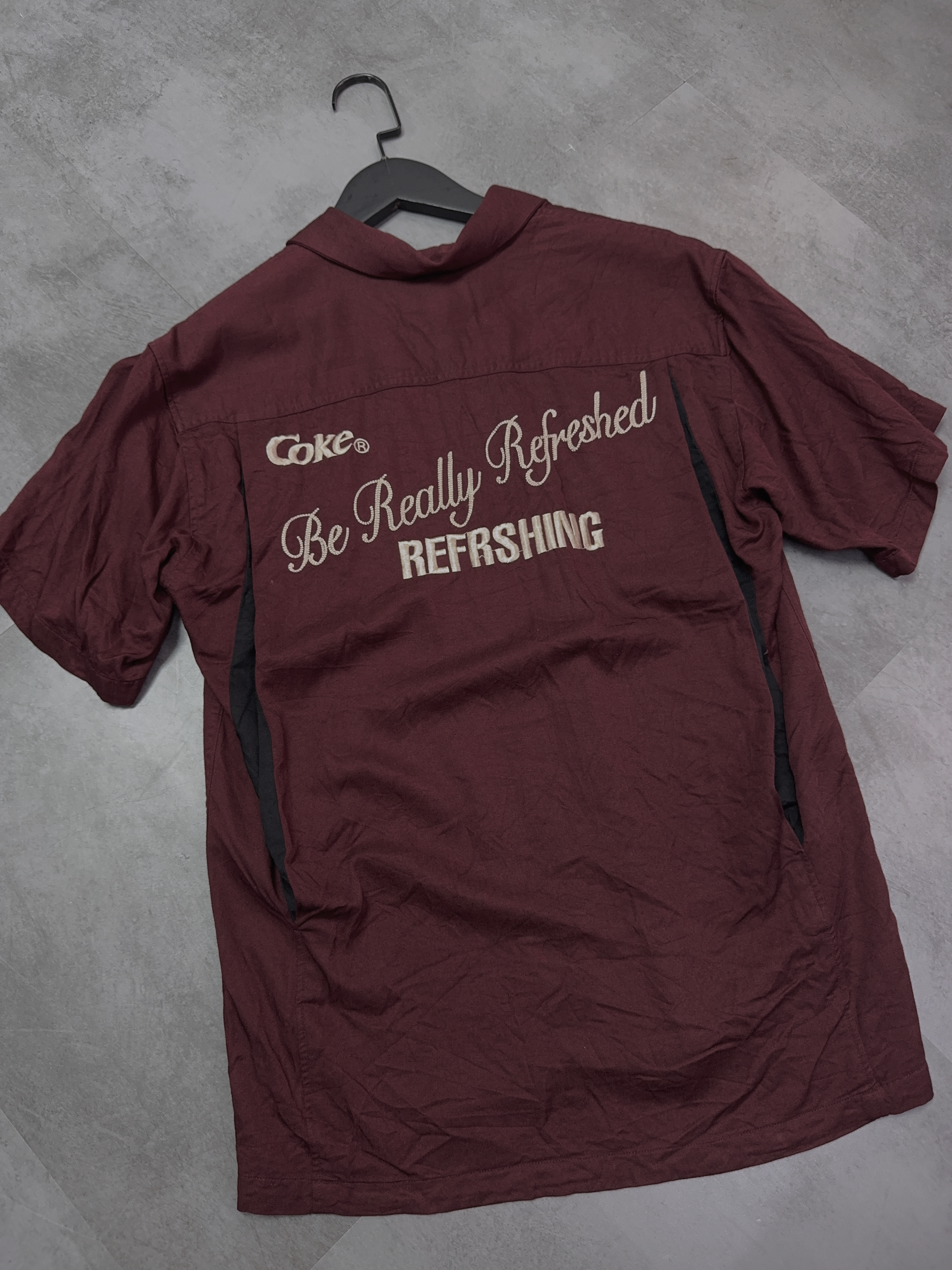 Red Cocacola Shirt -M 