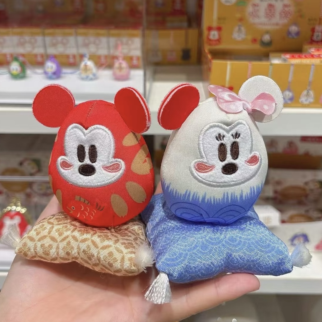 Disney Plush Toy NEW YEAR DARUMA