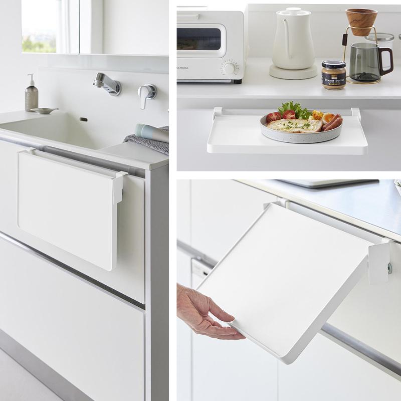 🔥🔥【日本直送《TOWER》廚房可折疊置物架】