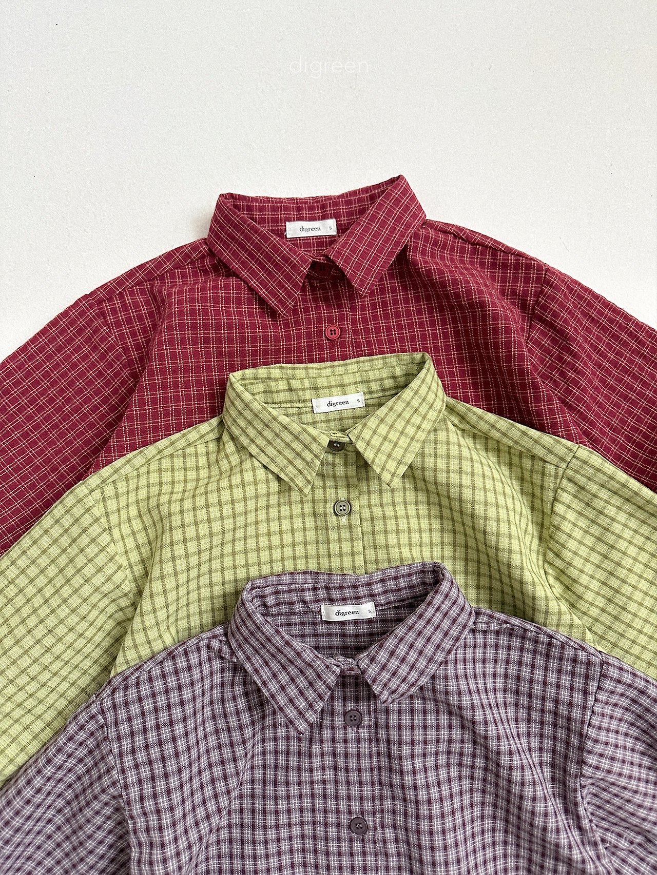 Digreen | picnic check shirt 
