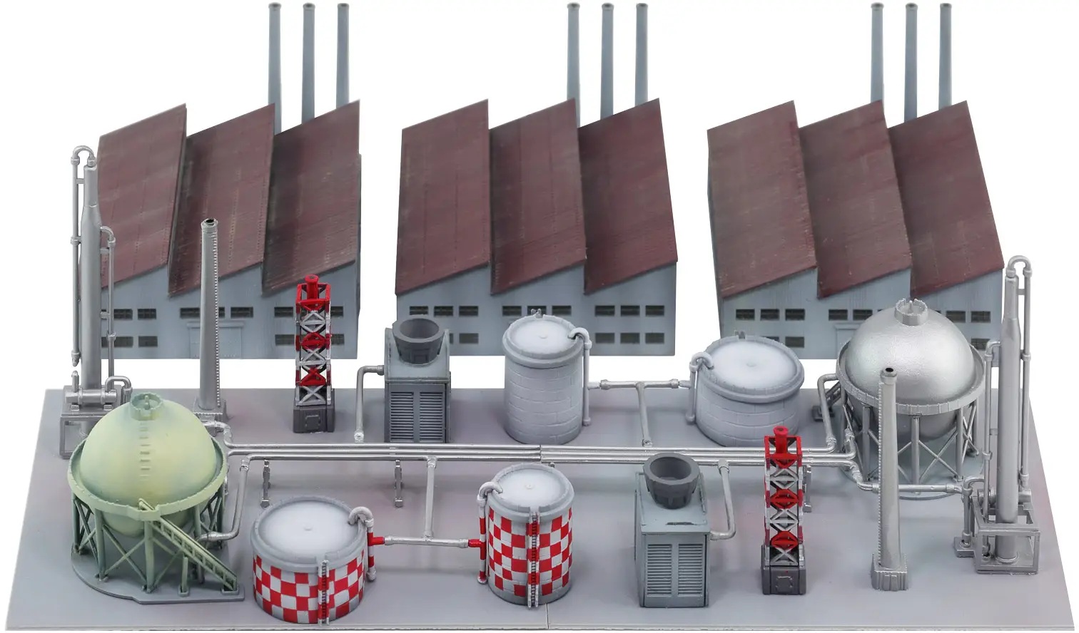  1/700 Structure Set 7 (Factory And Plant Facilities)