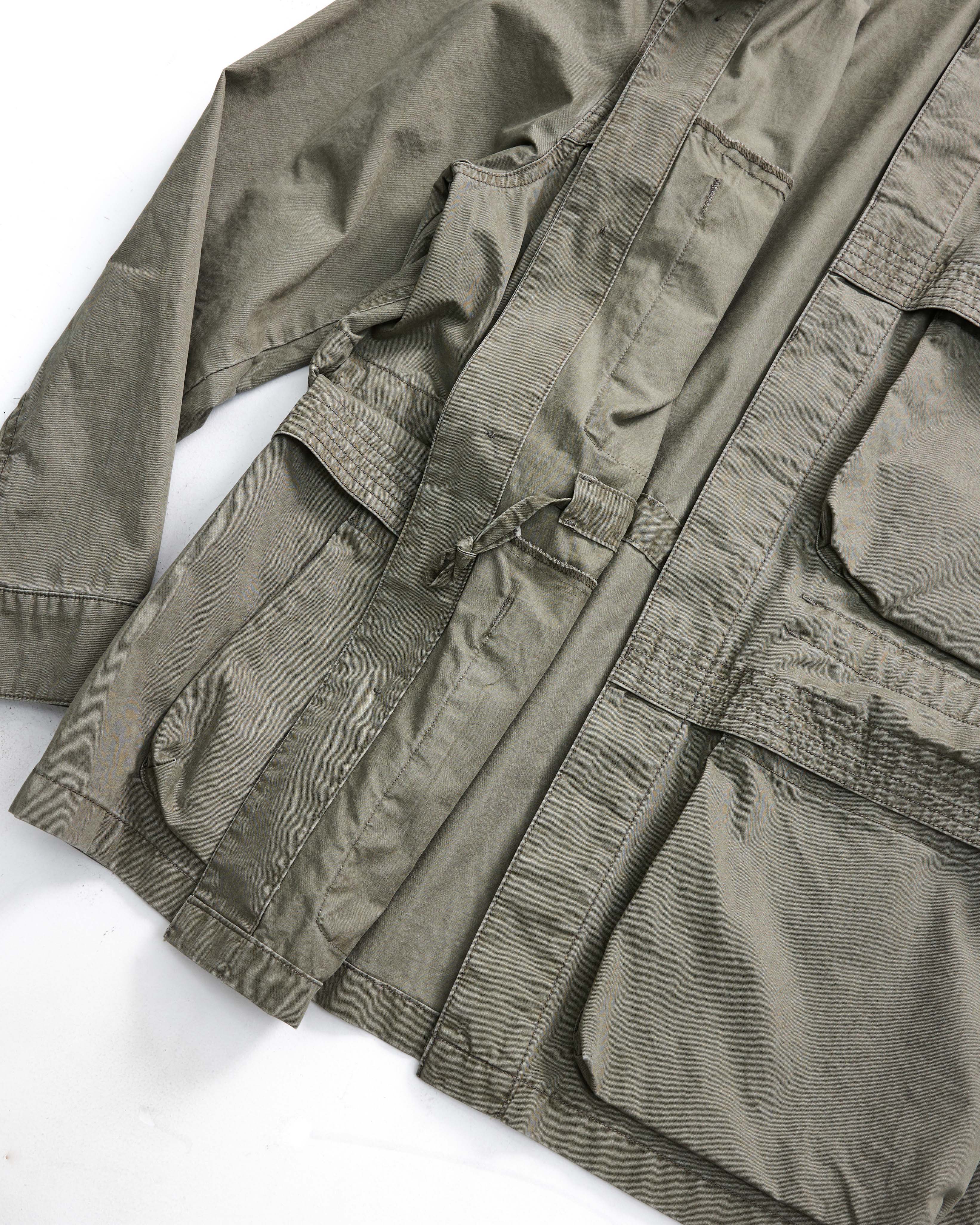 999HUMANITY - ADVENTURE WASHED WORK JACKET (KHAKI)