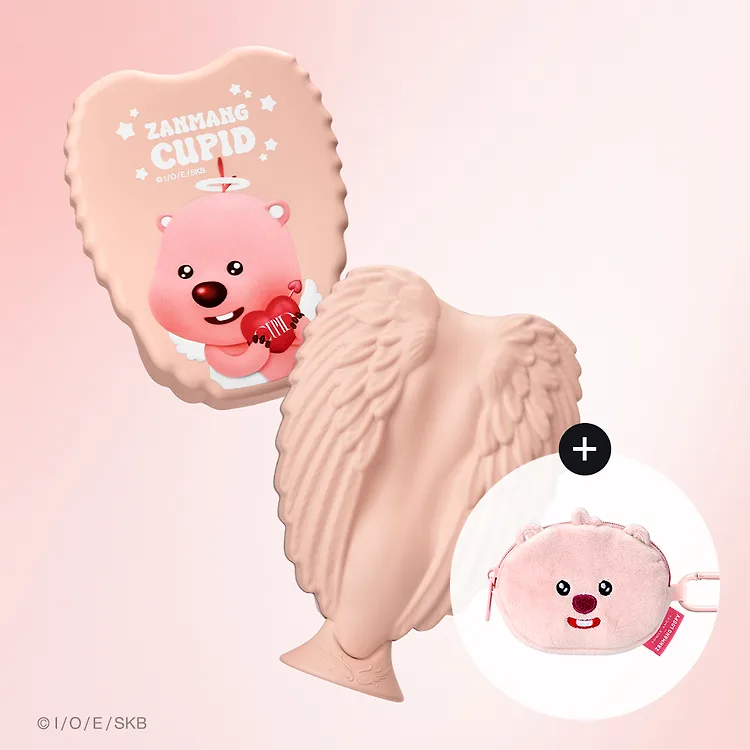 [Zanmang Loopy (잔망루피) x Tangle Angel] Cupid Hair Brush 