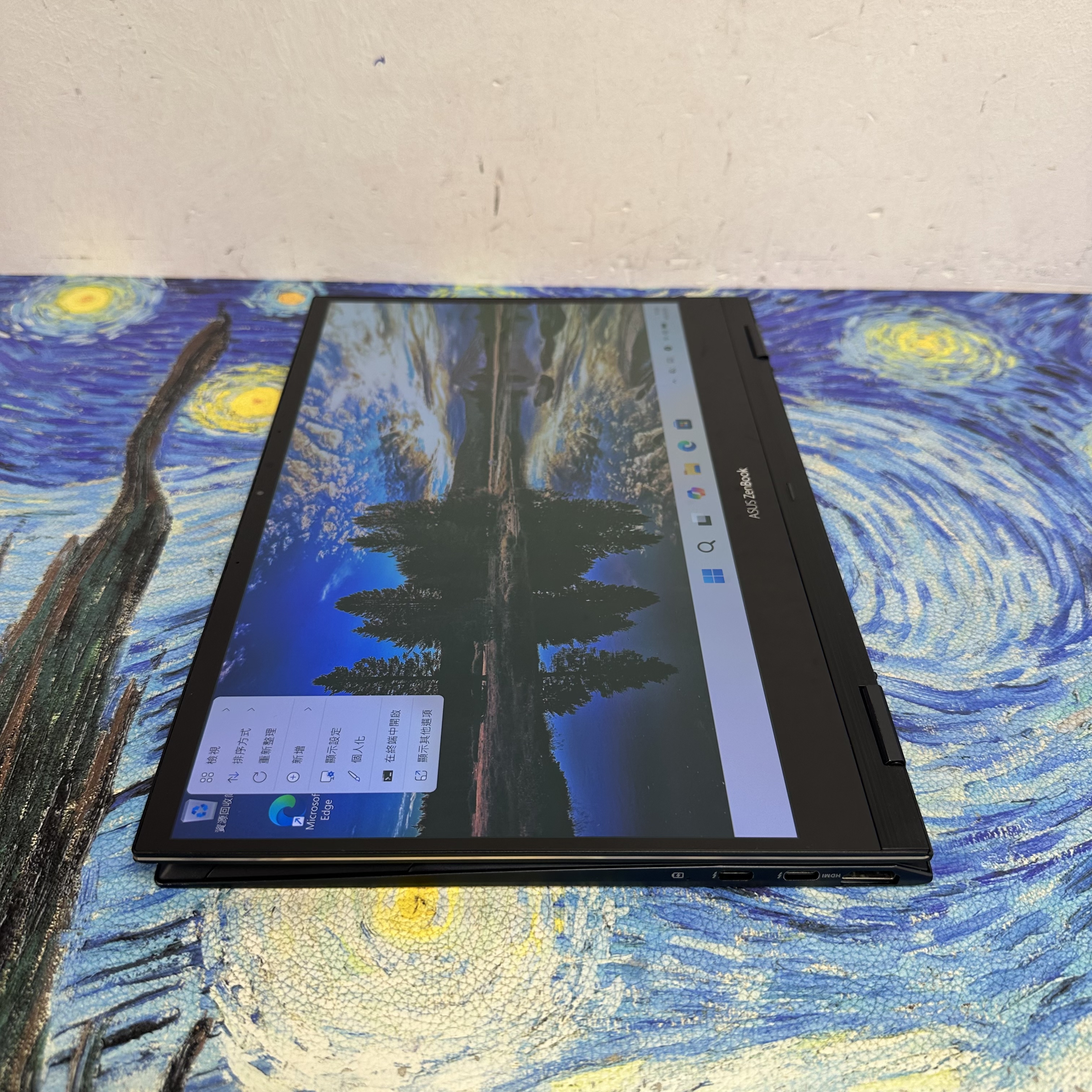 #5940 (4K 360度Touch Mon 超輕薄華碩🔥) Asus Zenbook 13.3寸 Intel i7-1165G7/16GB Ram/512GB SSD /Pantone認證/Laptop / Notebook / Tablet / YouTube / Netflix / Win11/ Office / Work / PC