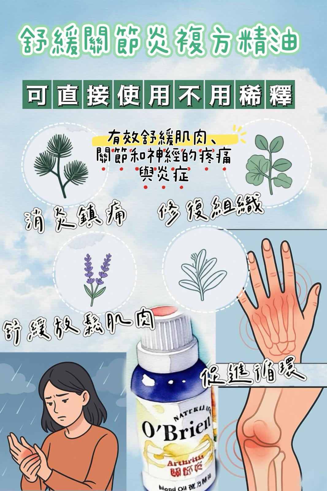 關節養護配方精油30ml