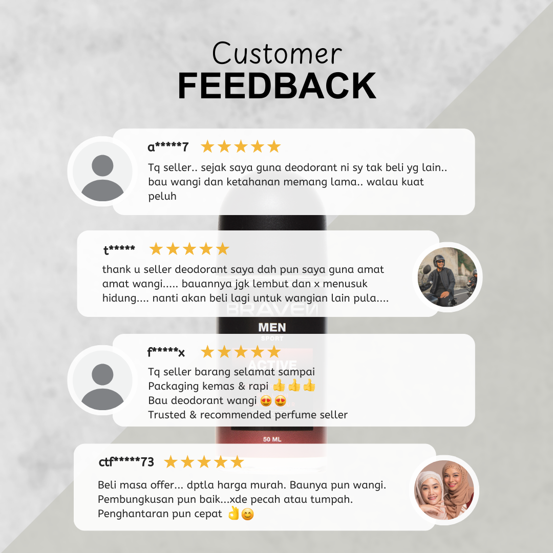 Braven Deodorant - Active 50ml