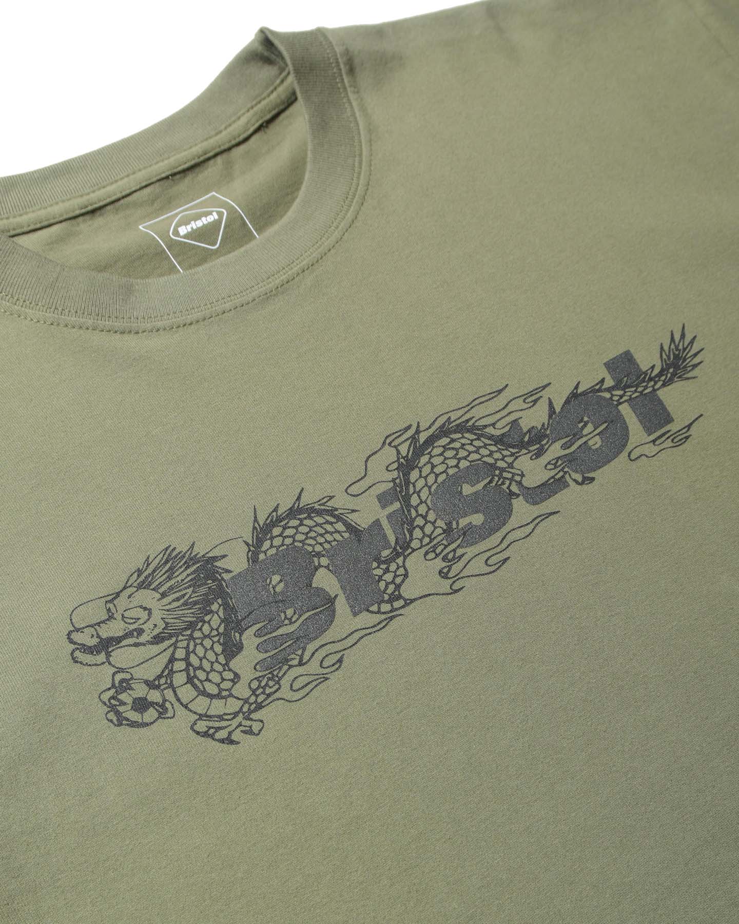 FCRB DRAGON TEAM S/S TEE / KHAKI / FCRB-240135 | TRENDSPOT TOKYO