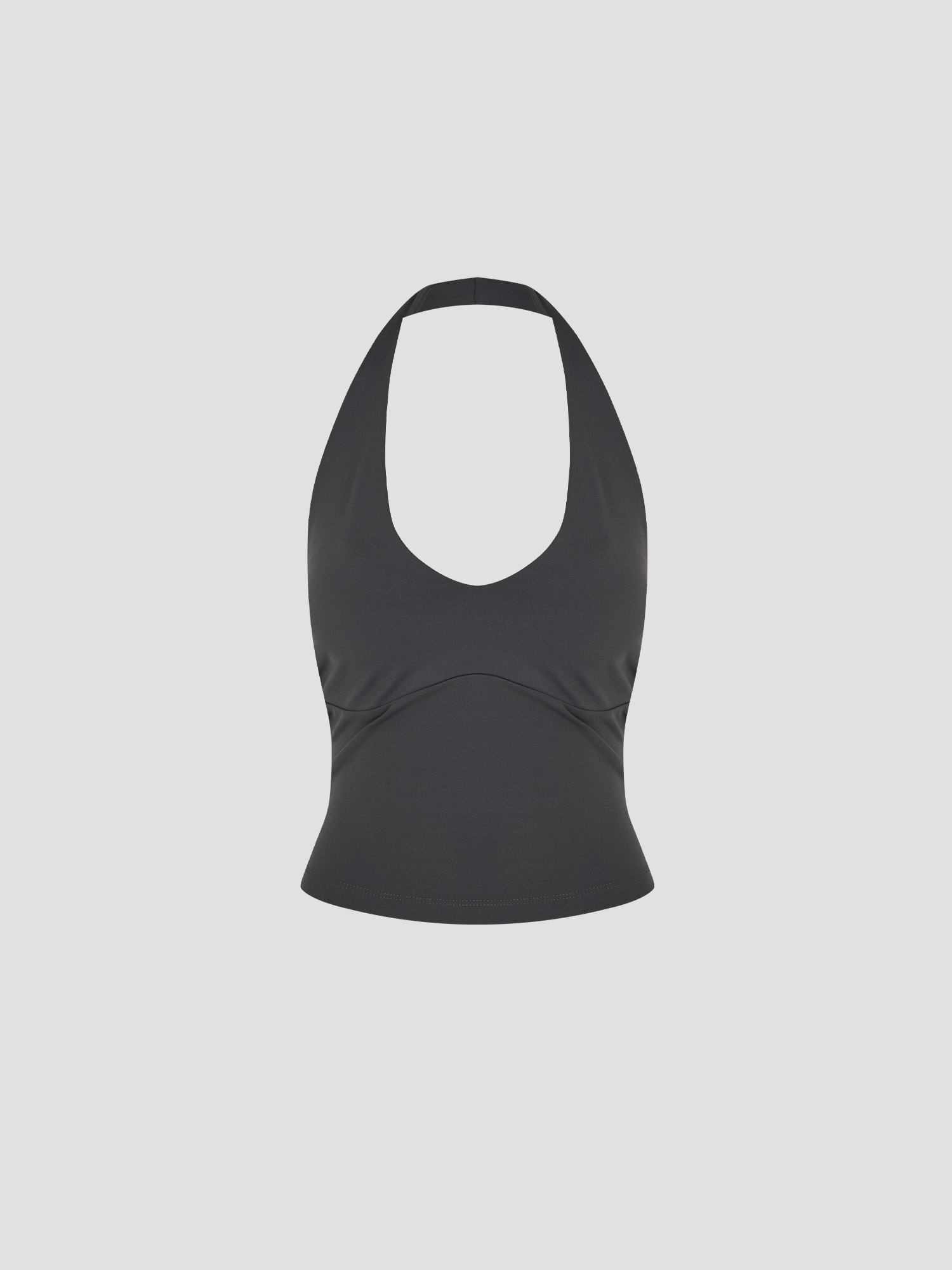 預購_Halterneck Sleeveless Bra Top with Built-in Cups by Conch