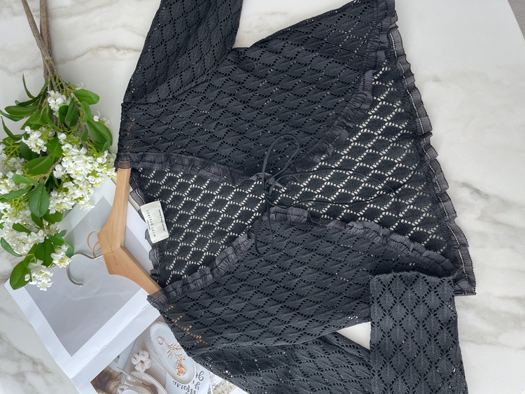 The Lacie Cardigan Set (Black)