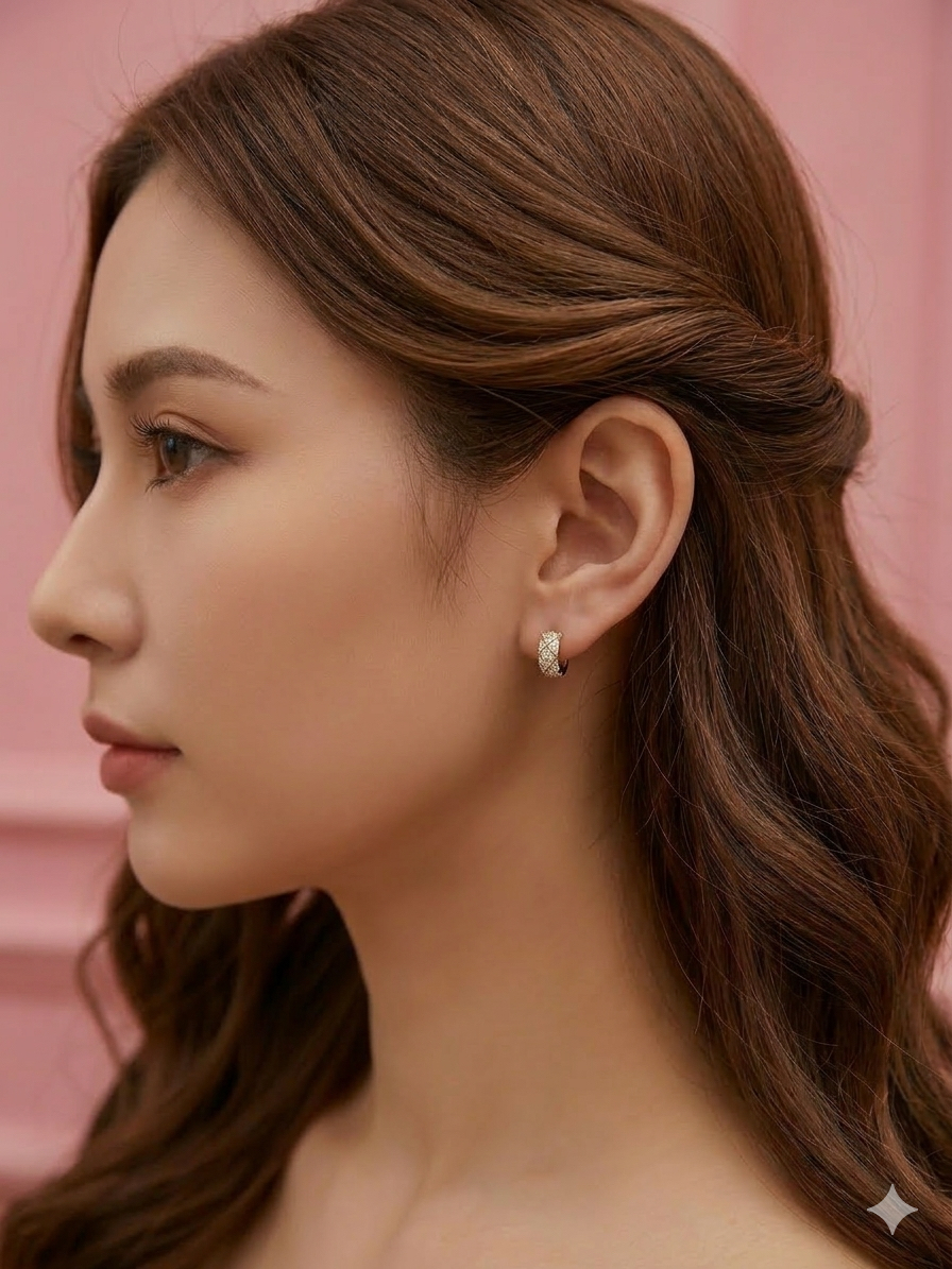 Korea Hoop Earring