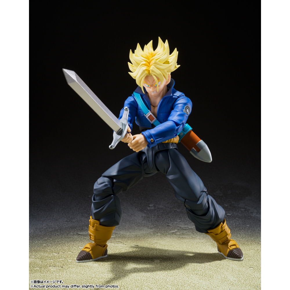 SHF Dragon Ball Z Super Saiyan Trunks Boy From The Future