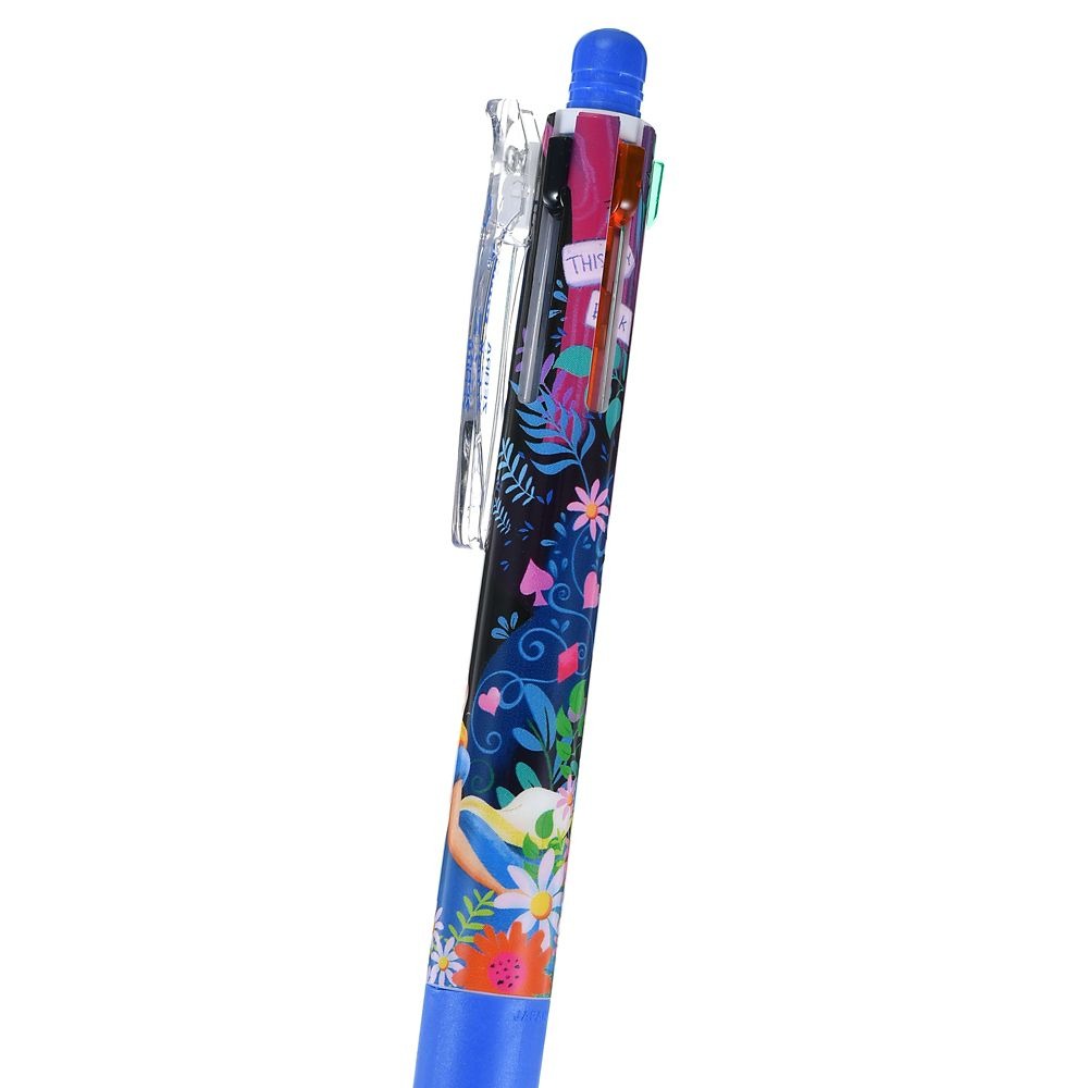 現貨｜【日本 Disney Store 限定】Alice 愛麗絲 日本製 Zebra SARASA multi 4+1 多功能5用筆 4色啫喱筆+鉛芯筆 214040