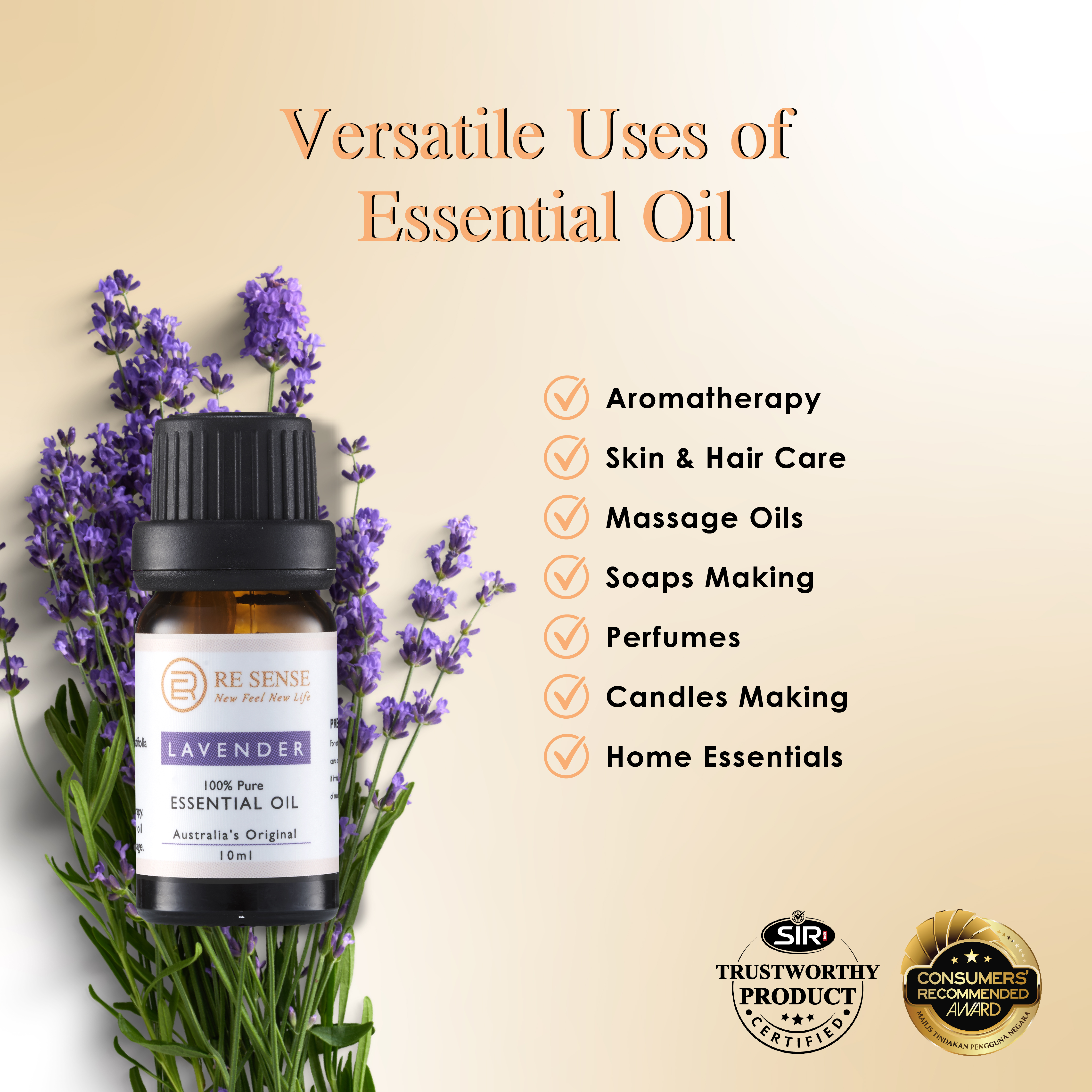 Lavender Essential Oil (10ml)