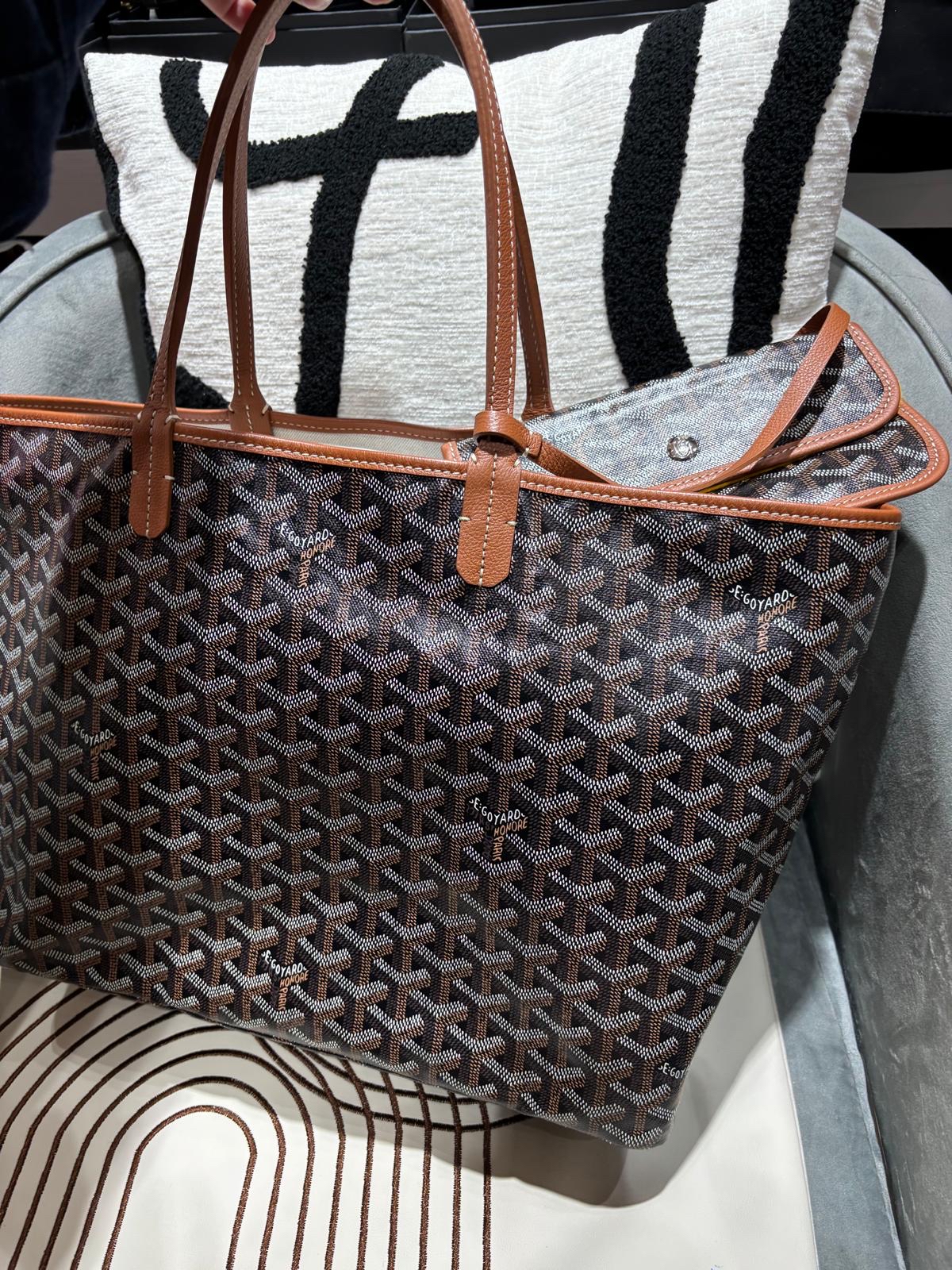未使用品 Goyard Saint Louis pm tote bag 100%Authentic, unused 未使用品✅pouch ✅dust bag 