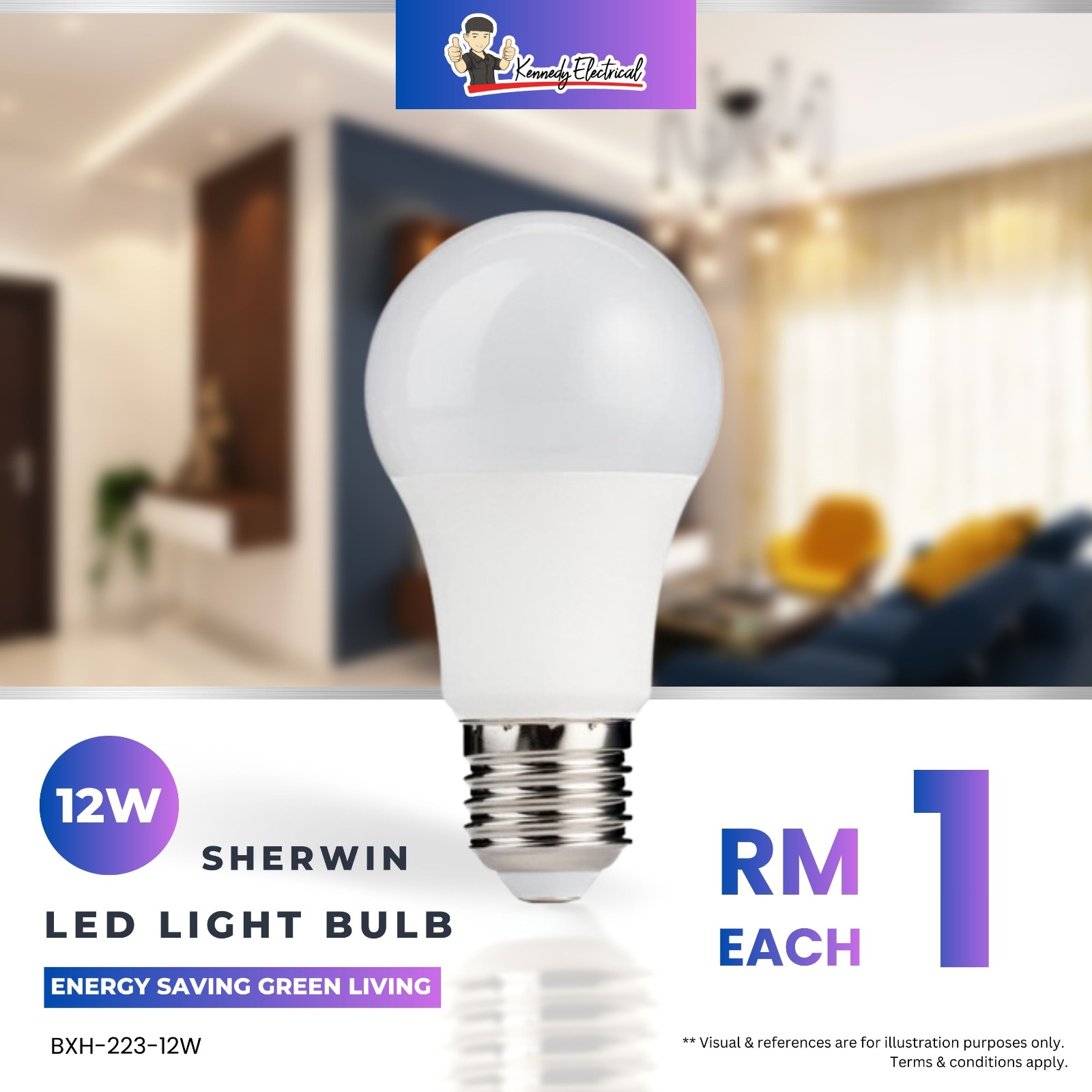 [CNY Add-On Promo Deals] - LED Light Bulb