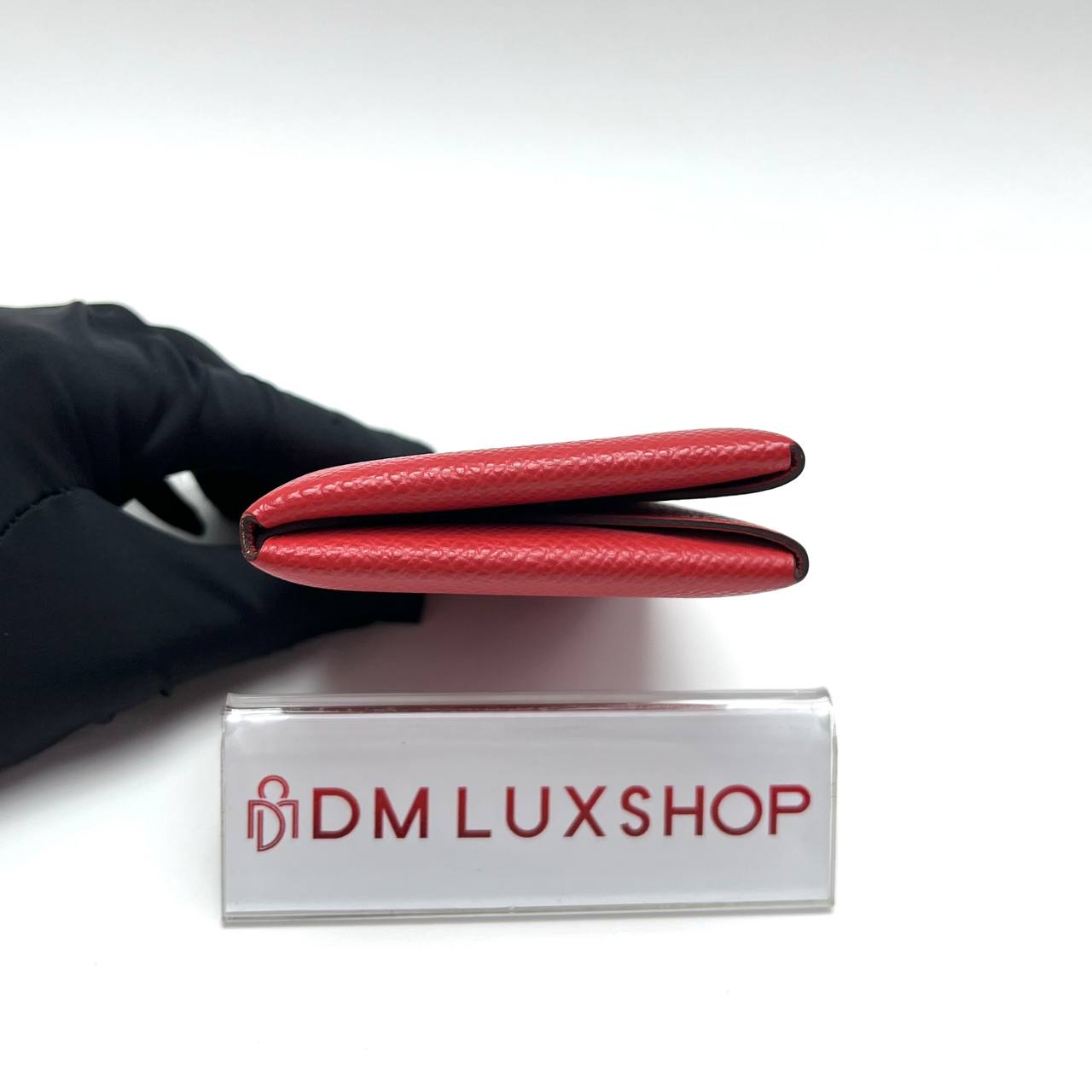 Hermes Calvi Duo Compact Card Holder (Stamp U)