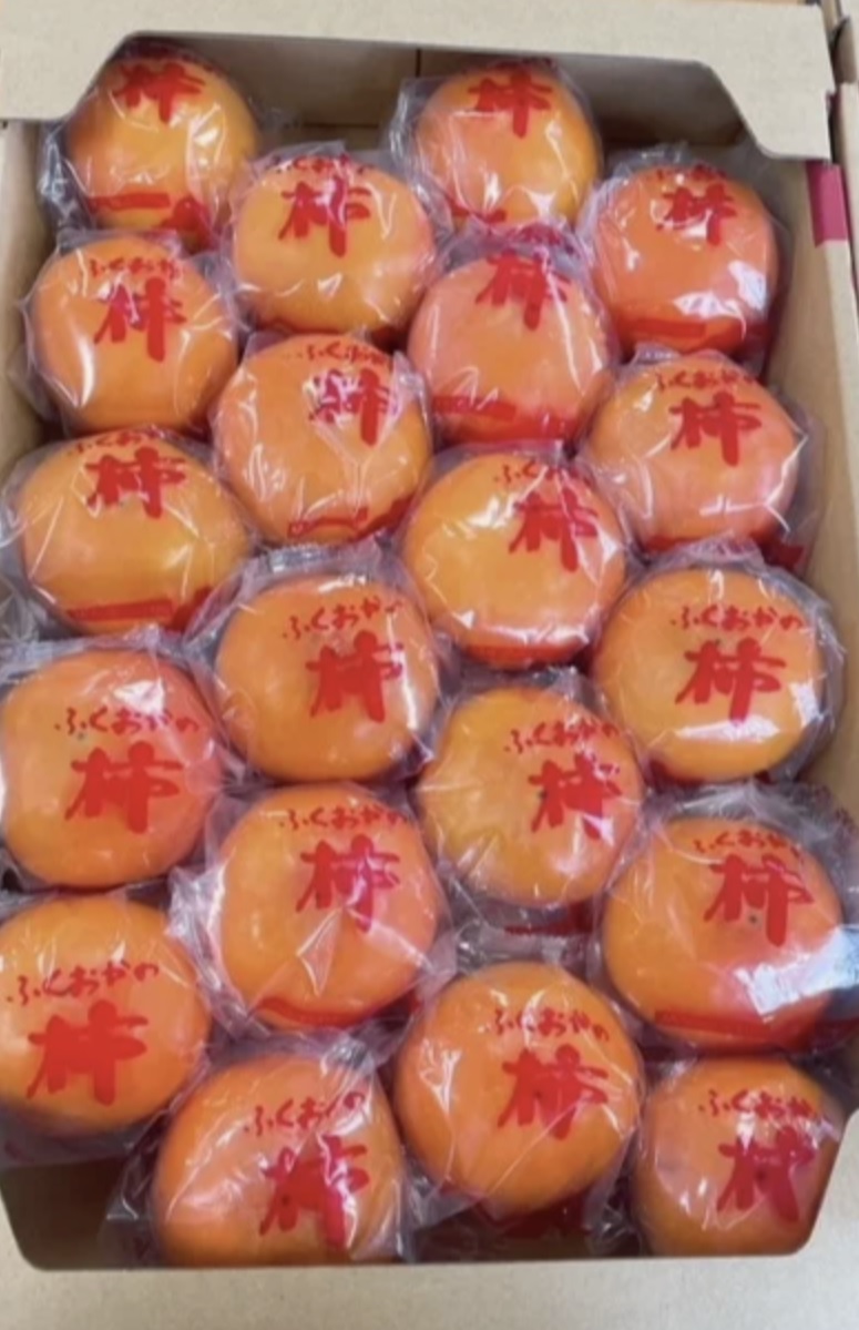日本福岡富有柿 (36個) $750/箱 