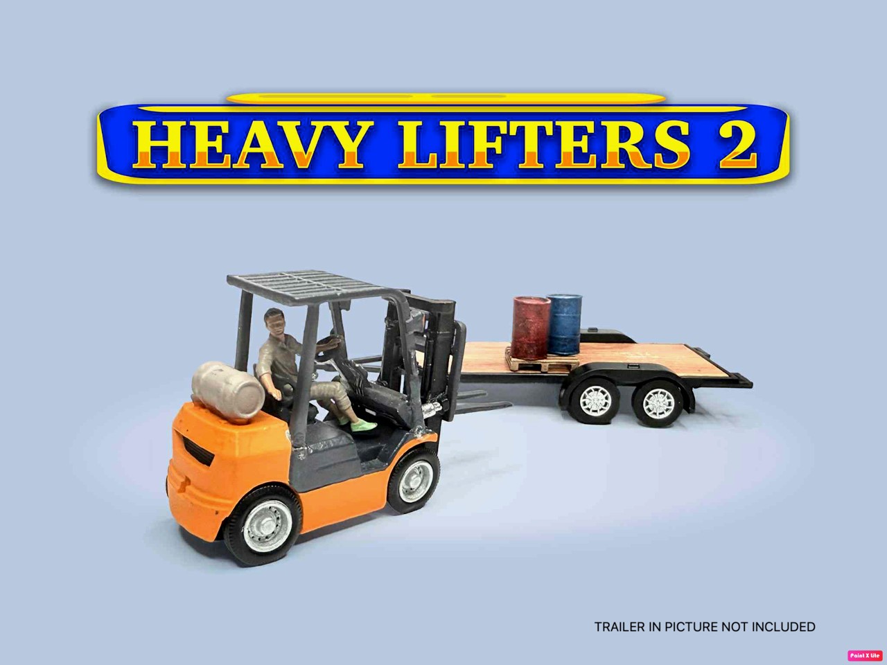 American Diorama 1/64 Figure Set: Heavy Lifters 2 - AD-2434
