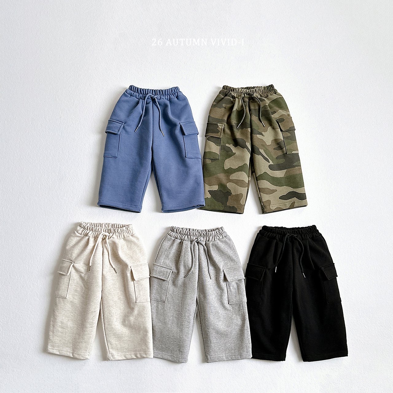 Vivid ｜Wide cargo pants