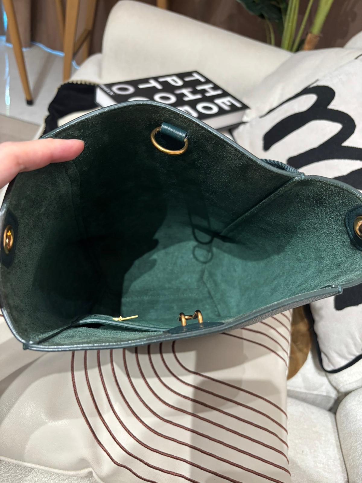 CELINE SANGLE small calfskin Shoulder Bag 95%new ✅dust bag