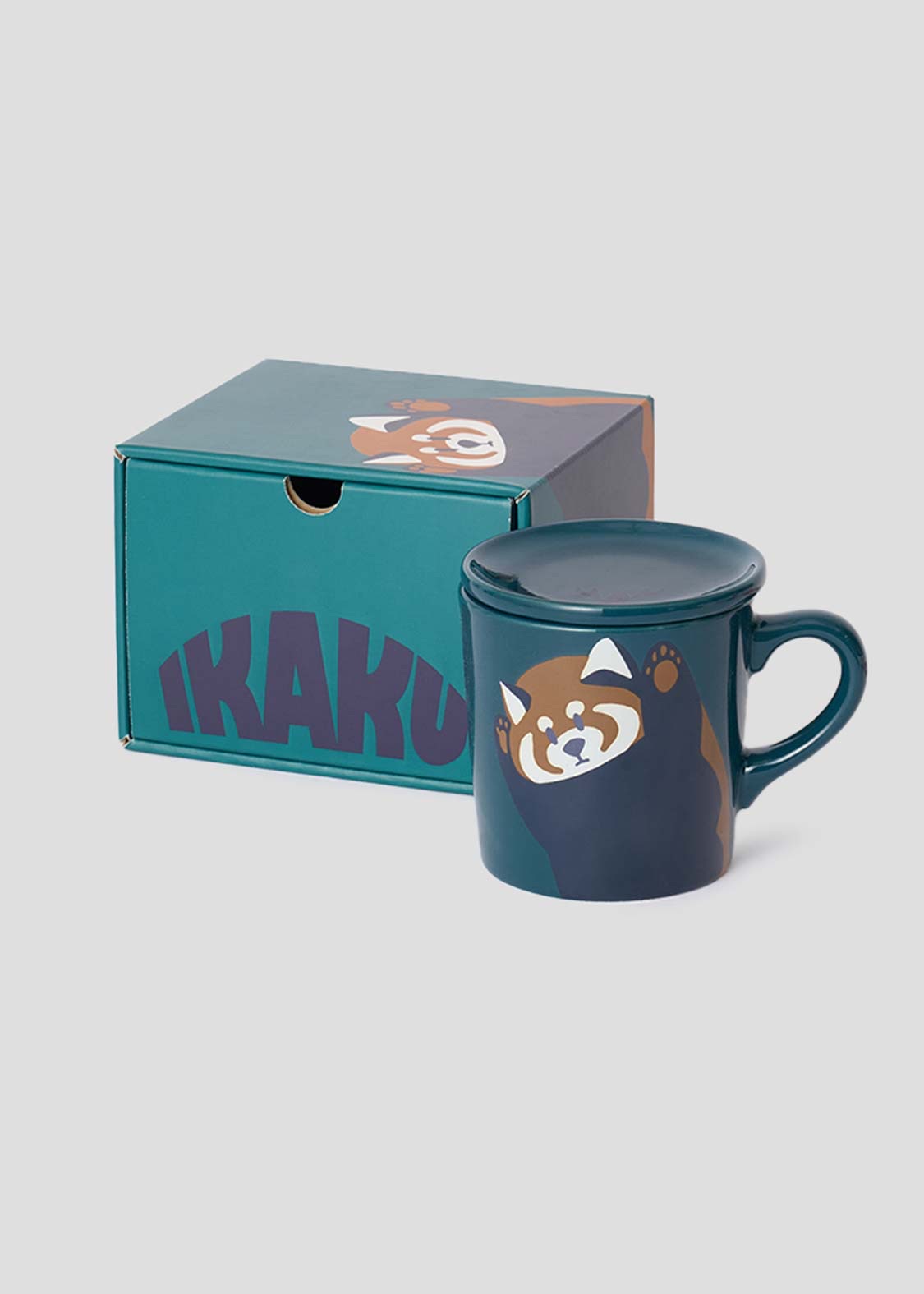 📦訂購 日本限定 graniph IKAKU Red Panda 小熊貓 陶瓷杯