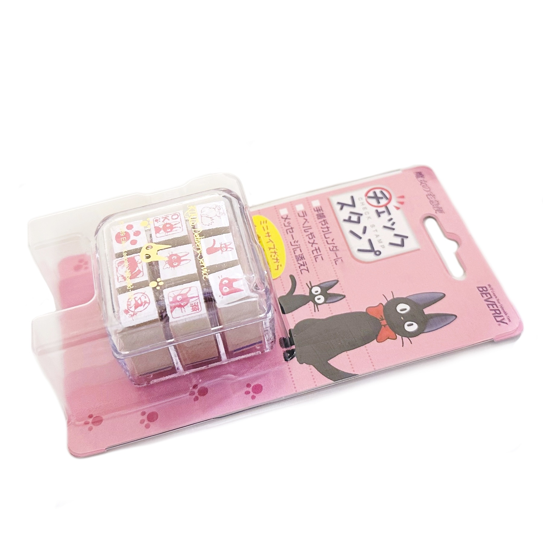 魔女宅急便 Kiki's Delivery Service 天師仔 宮崎駿 日本製 Beverly 迷你 木製 印仔 套裝 (CK9-004)