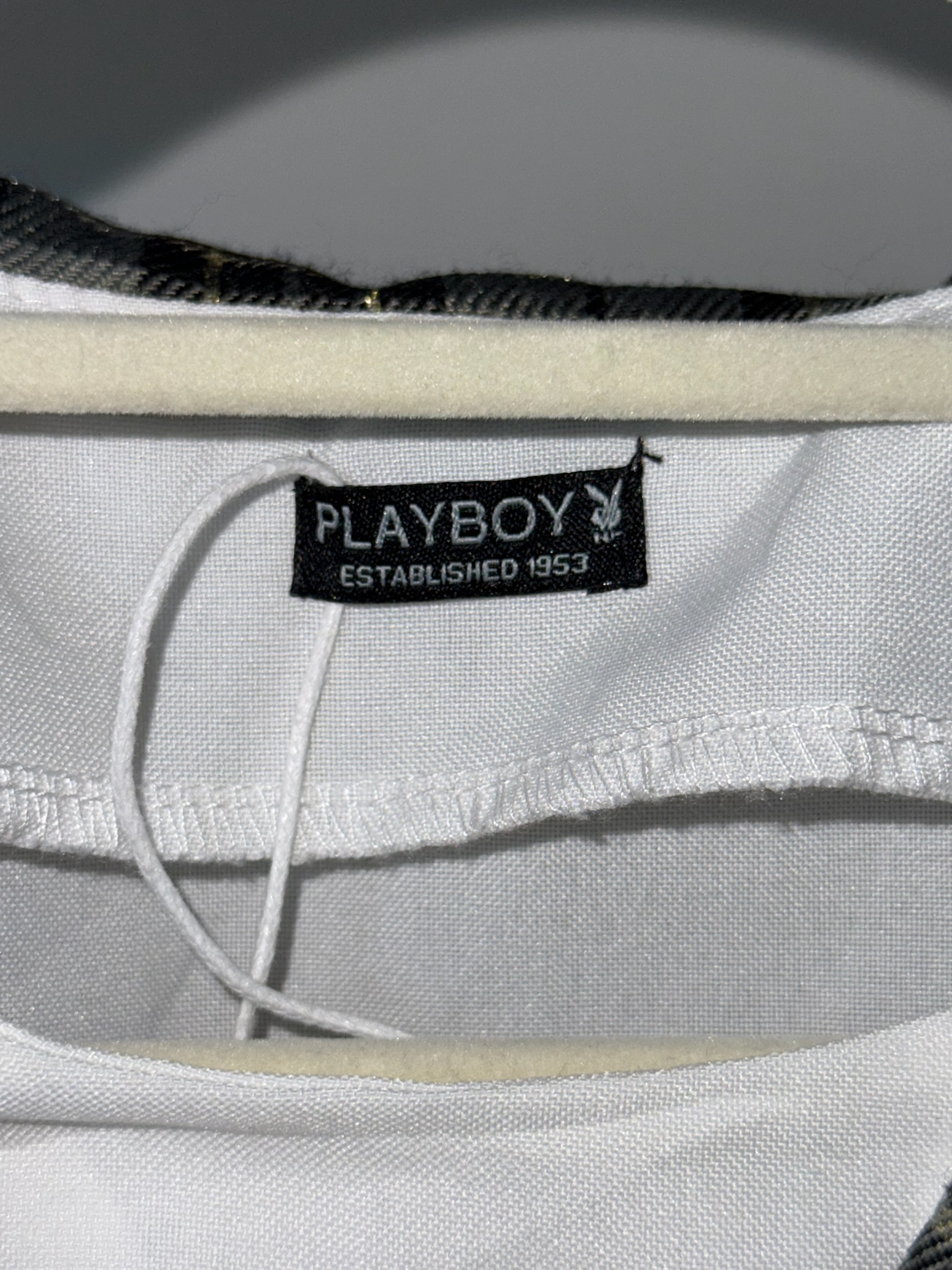 PLAYBOY Harajuku Sailor Neck Top with Crest