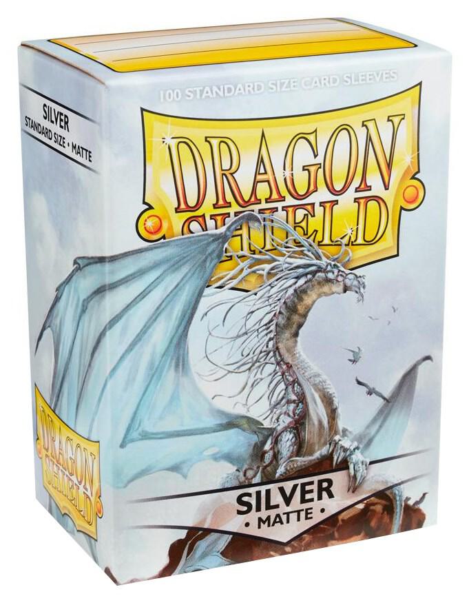 DRAGON SHIELD 100 MATTE Silver