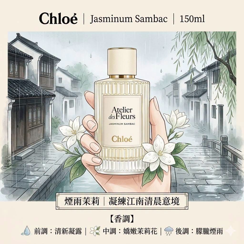 Chloe 煙雨茉莉 100ml 白盒