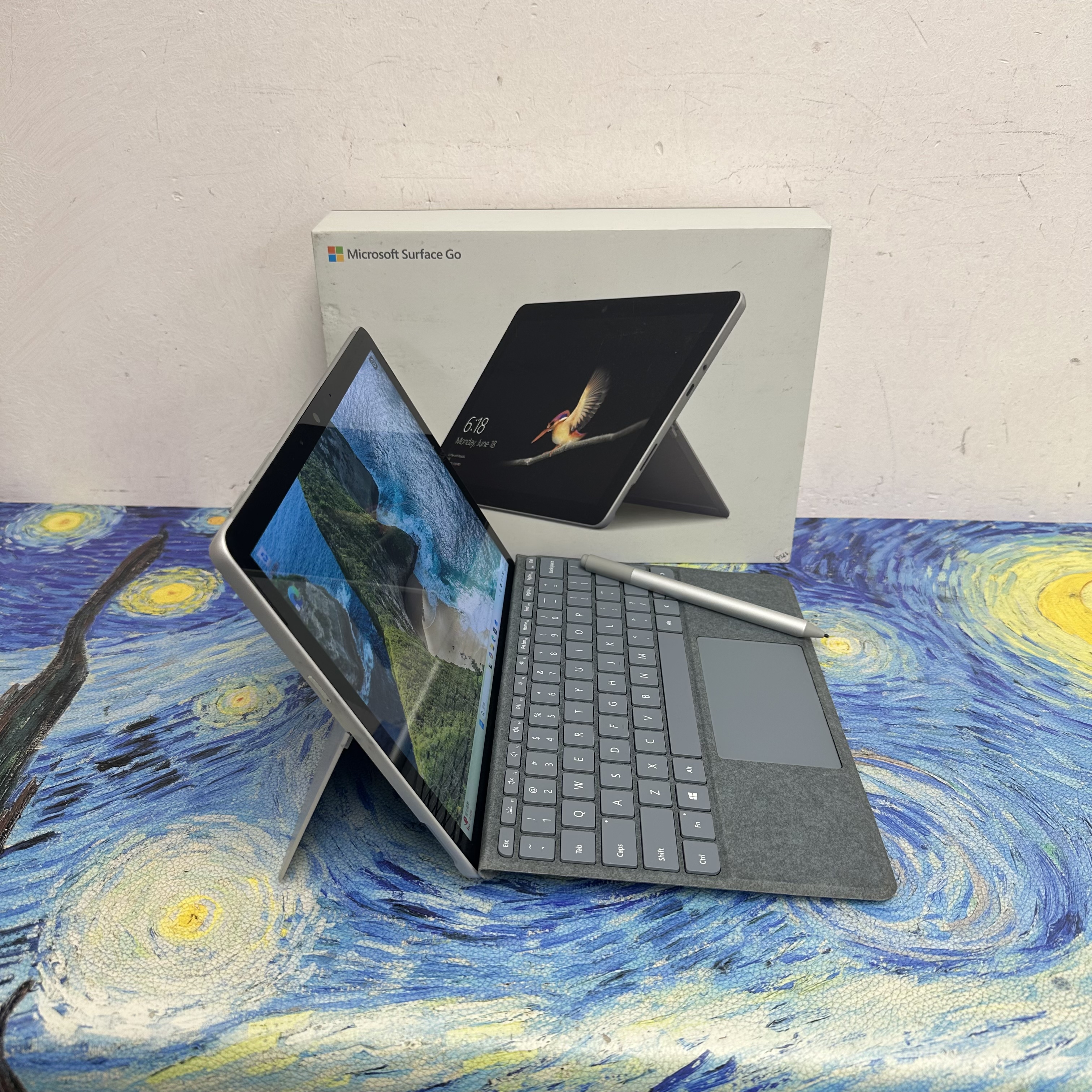 (可插sim卡🔥最平迷你微軟平板電腦)Microsoft surface GO 2 4425Y/m3-8100Y/4,8GB Ram/64,128GB SSD/高清touch mon/可插記憶卡加大容量/Sim卡/10.5寸 Mon/ 平板 / Tablet / Notes / Office / Work / YouTube / Netflix 
