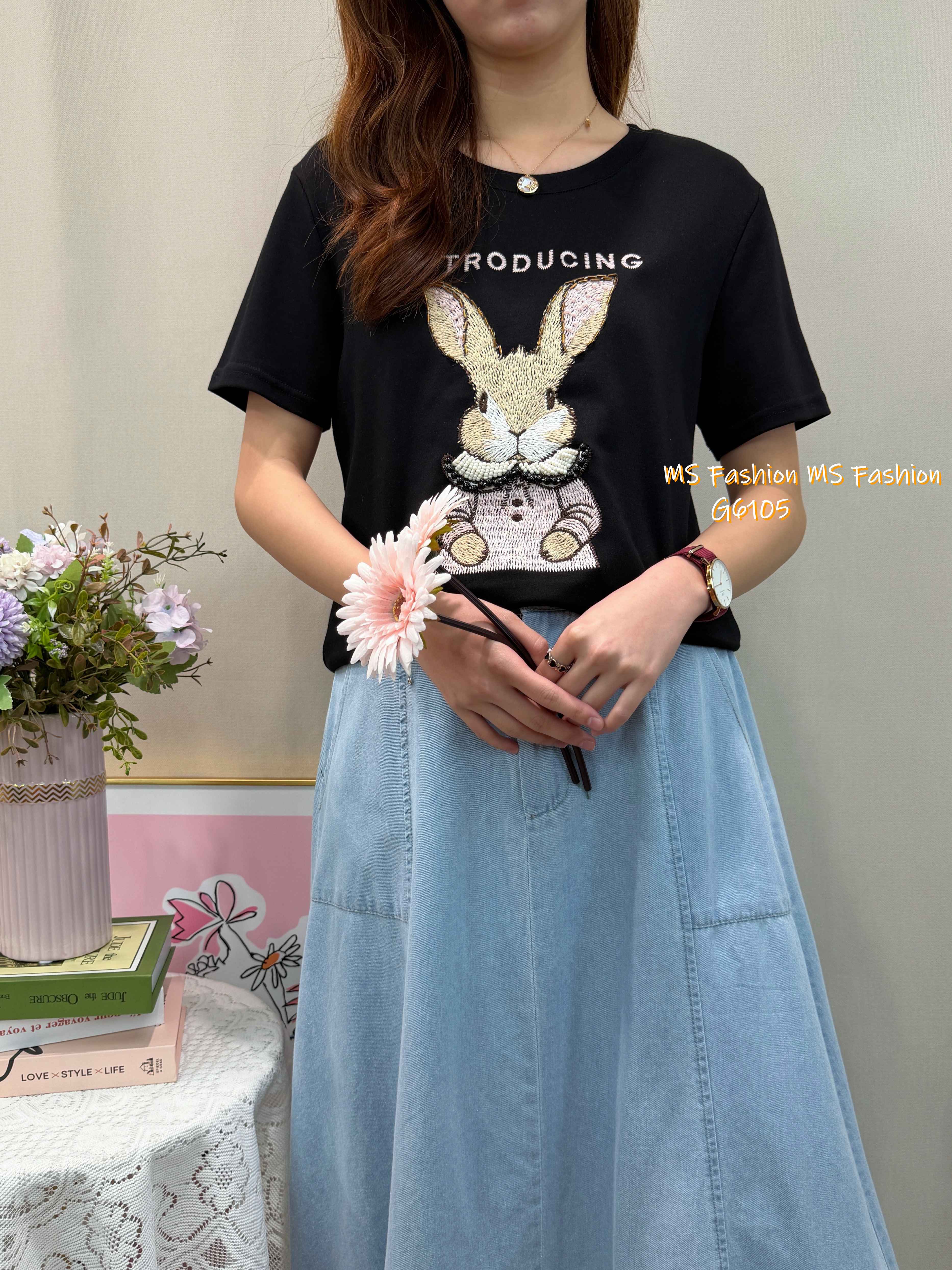 G6105/G6106 韓國🇰🇷靚print tee