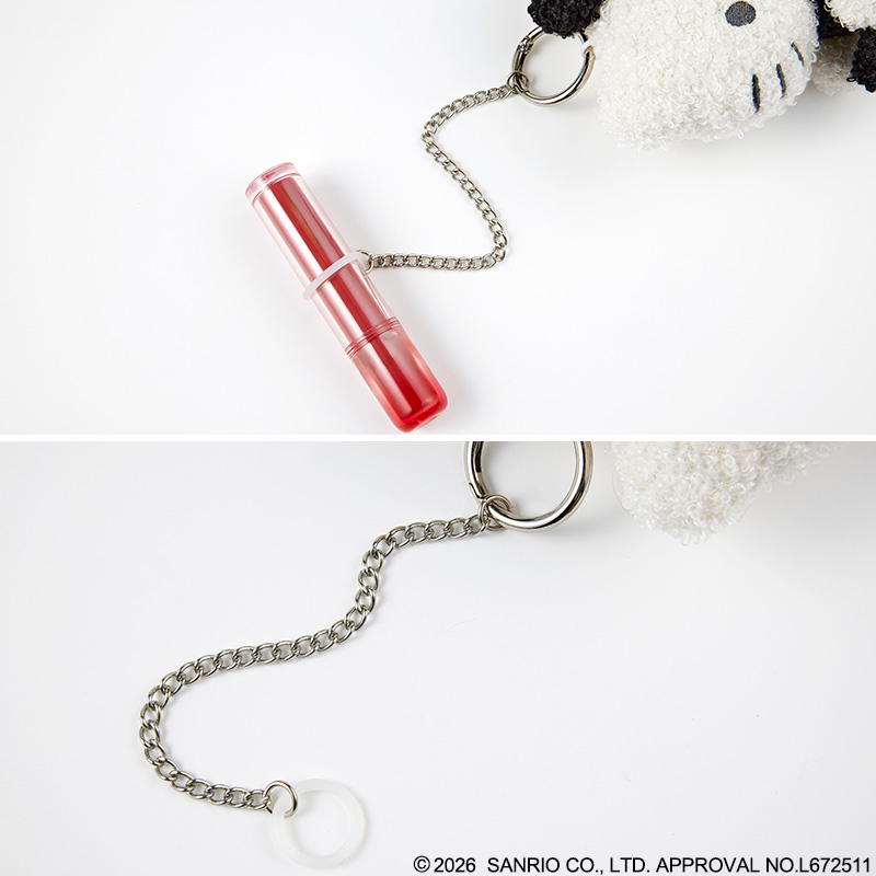 🎀【預訂】 HELLO KITTY × BRILMY 公仔唇膏掛飾 BOOK TINY CHUM