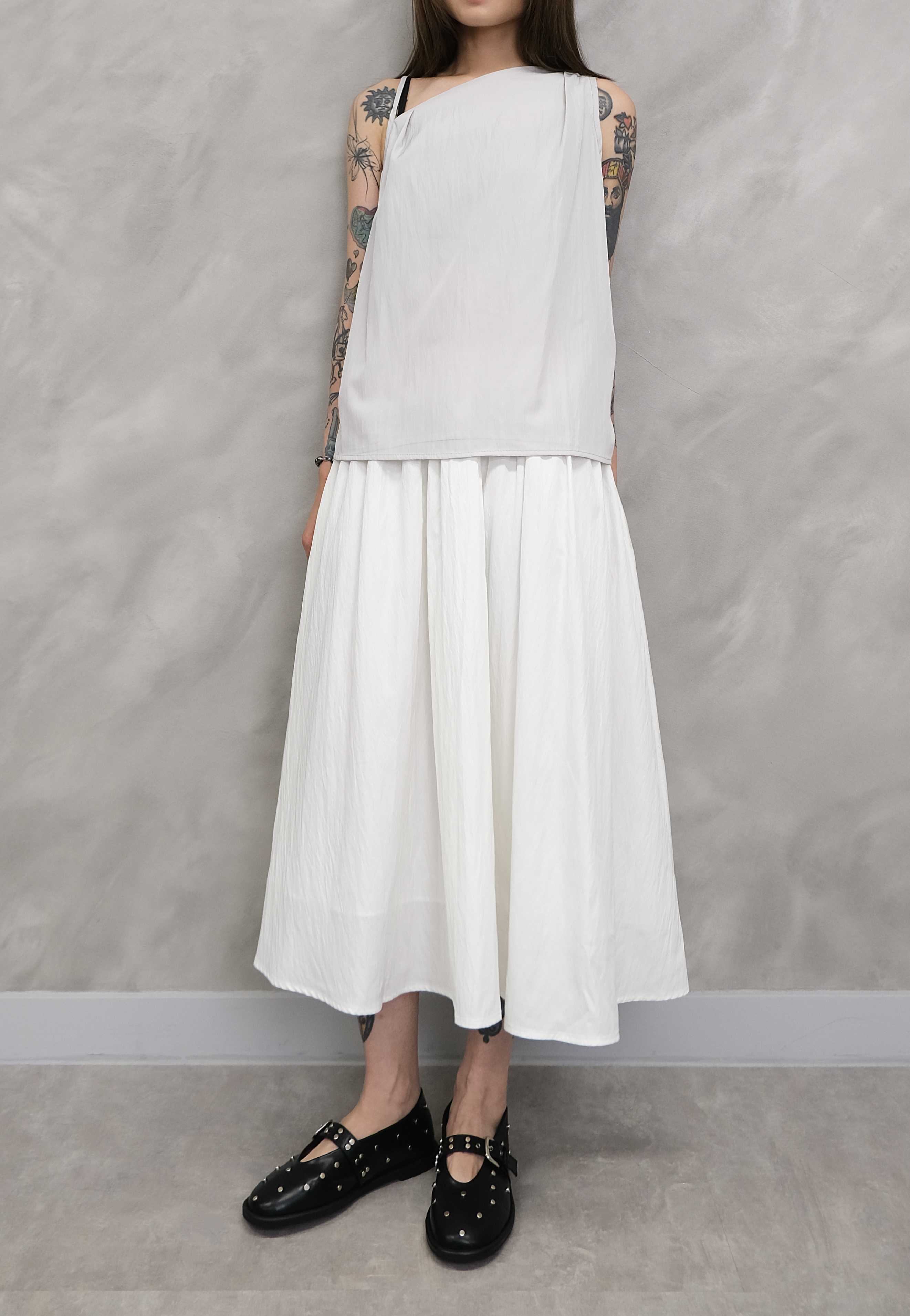 Basic full skirt #sk46