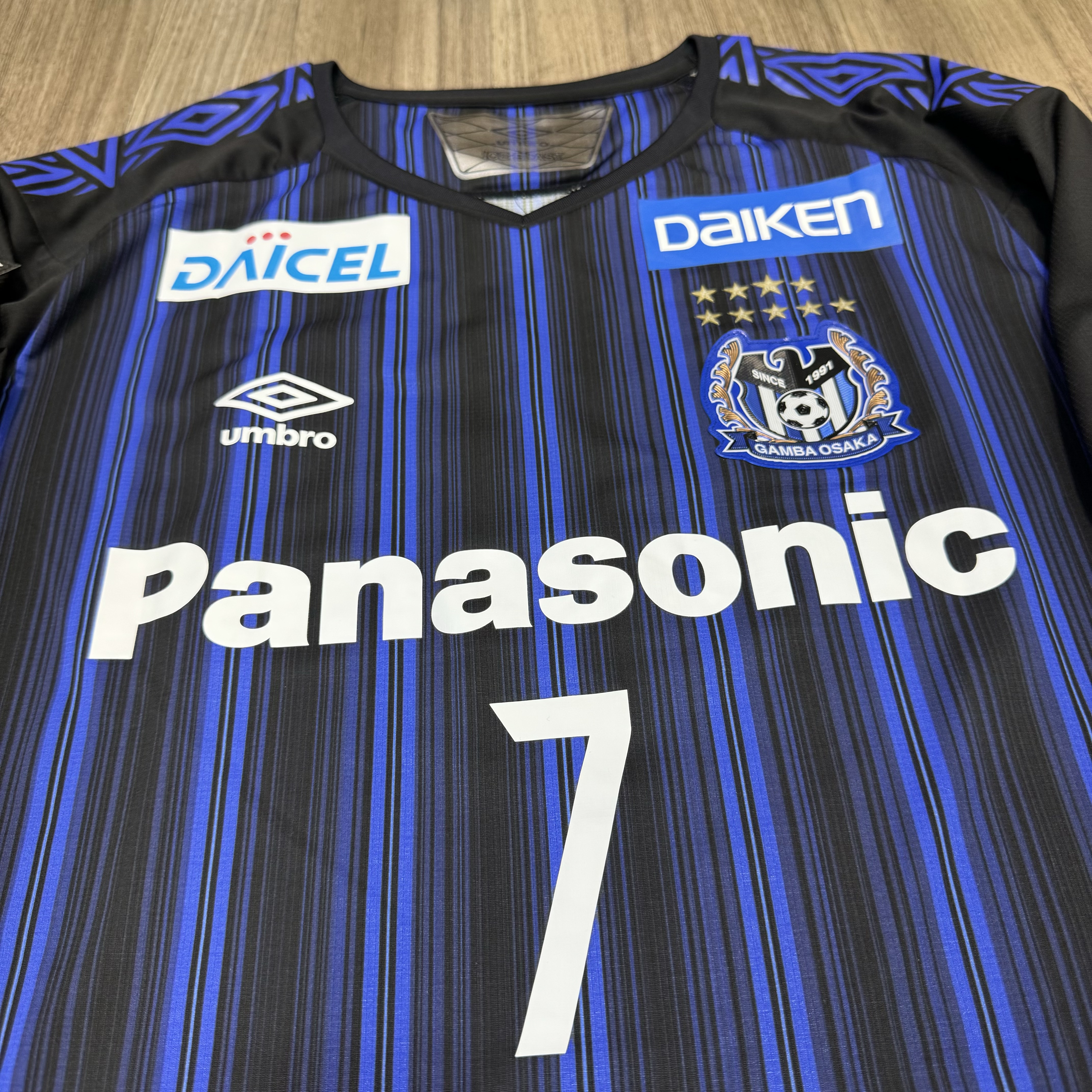 Osaka Gamba 2020 player issue home shirt #7 Endo