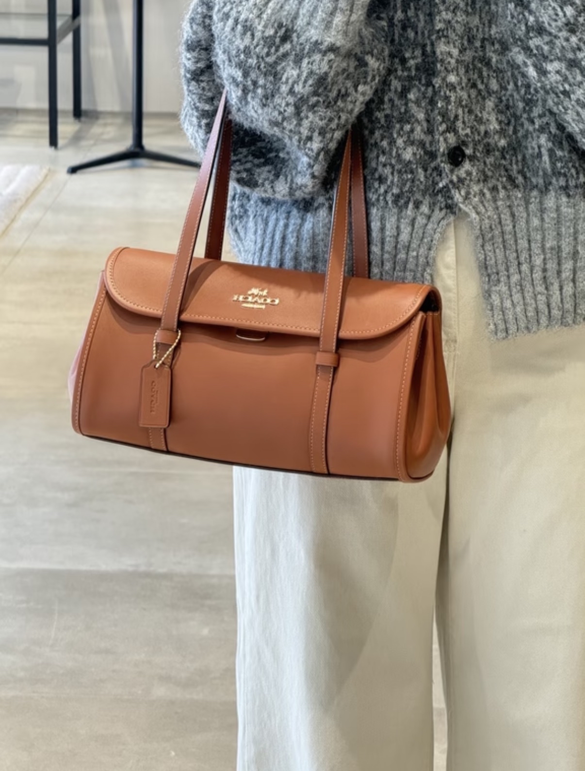 限時優惠❣️Coach outlet～Bridget Flap Shoulder Bag