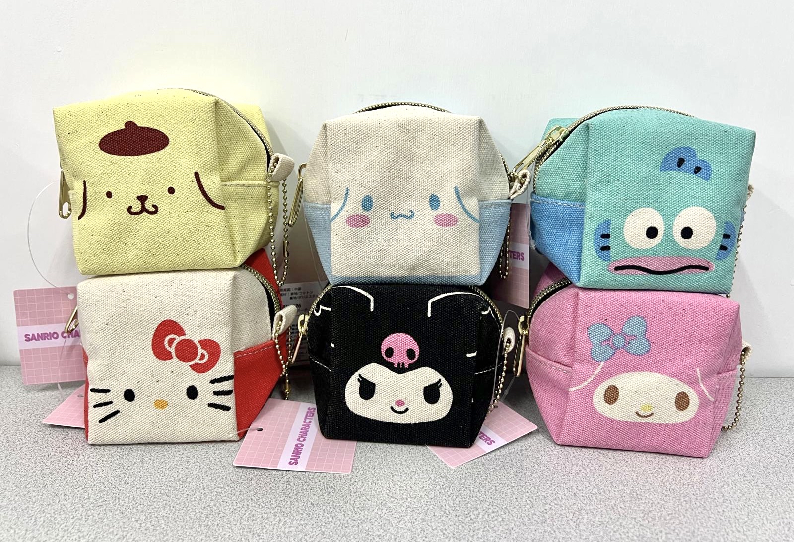 🎌日本直送🎌 Sanrio 卡通 3D立方體收納包