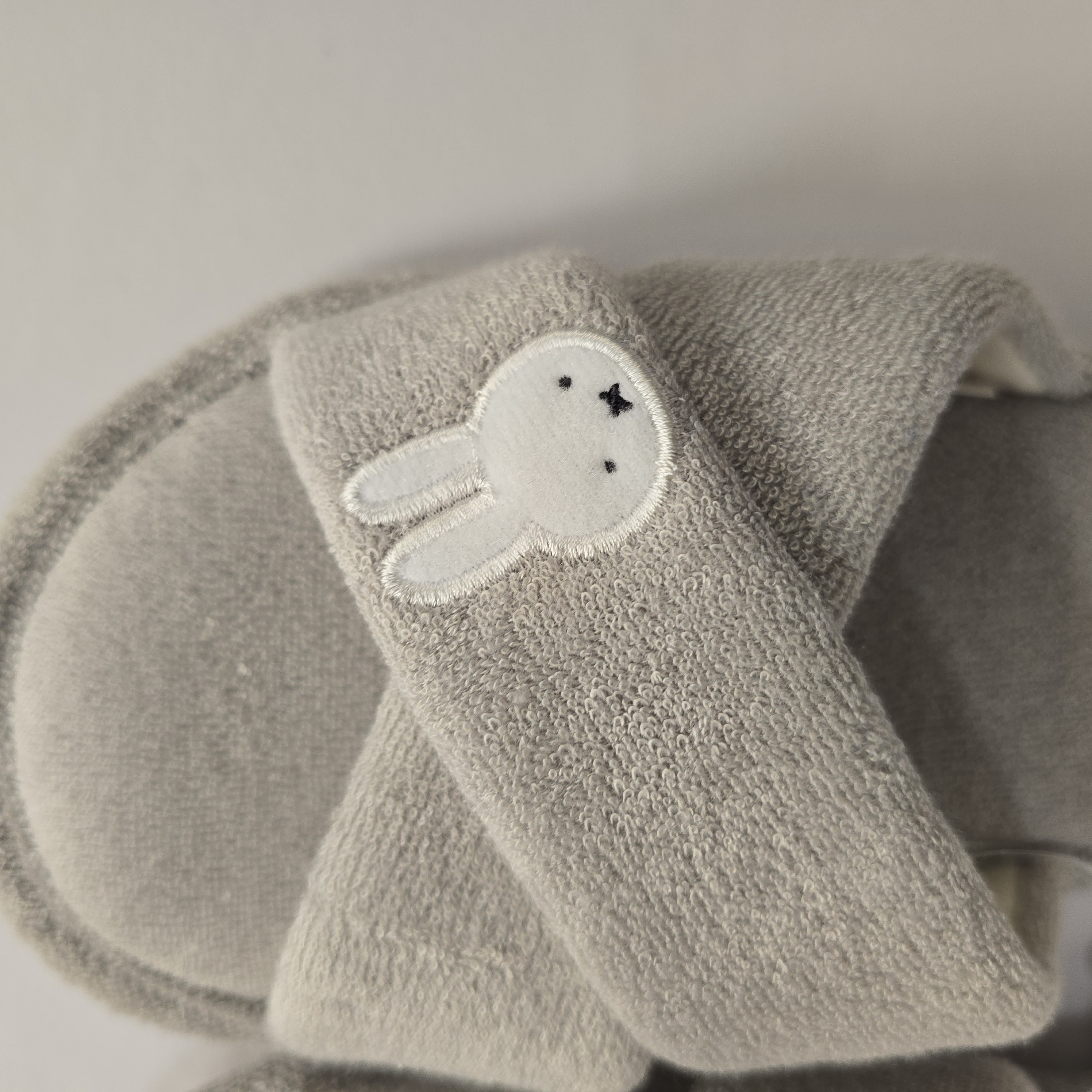 miffy 女士毛巾料拖鞋 202-1547 灰