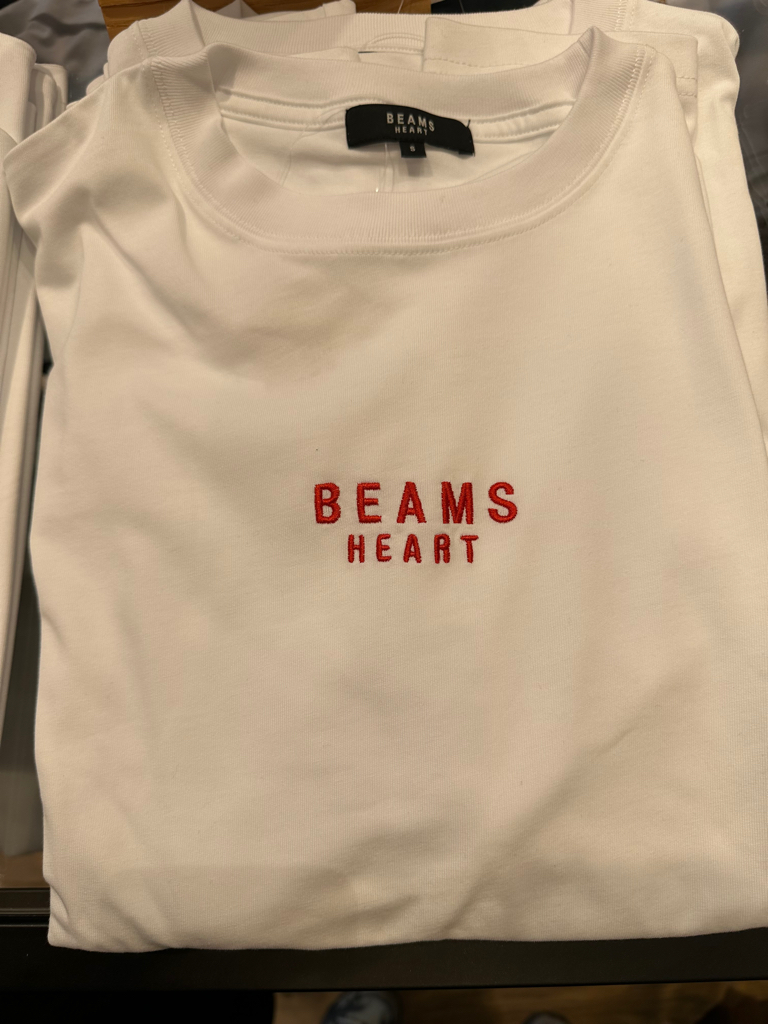 Beams heart tee