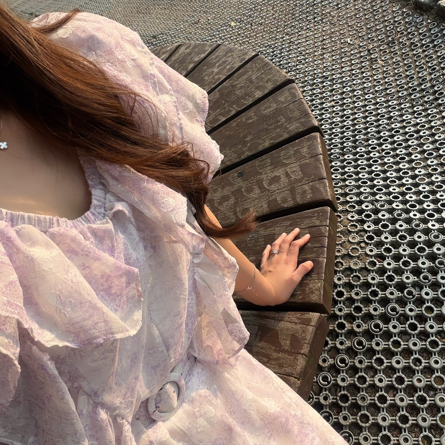 The Garden Floral Shimmer Dress *Premium Designer Brand*