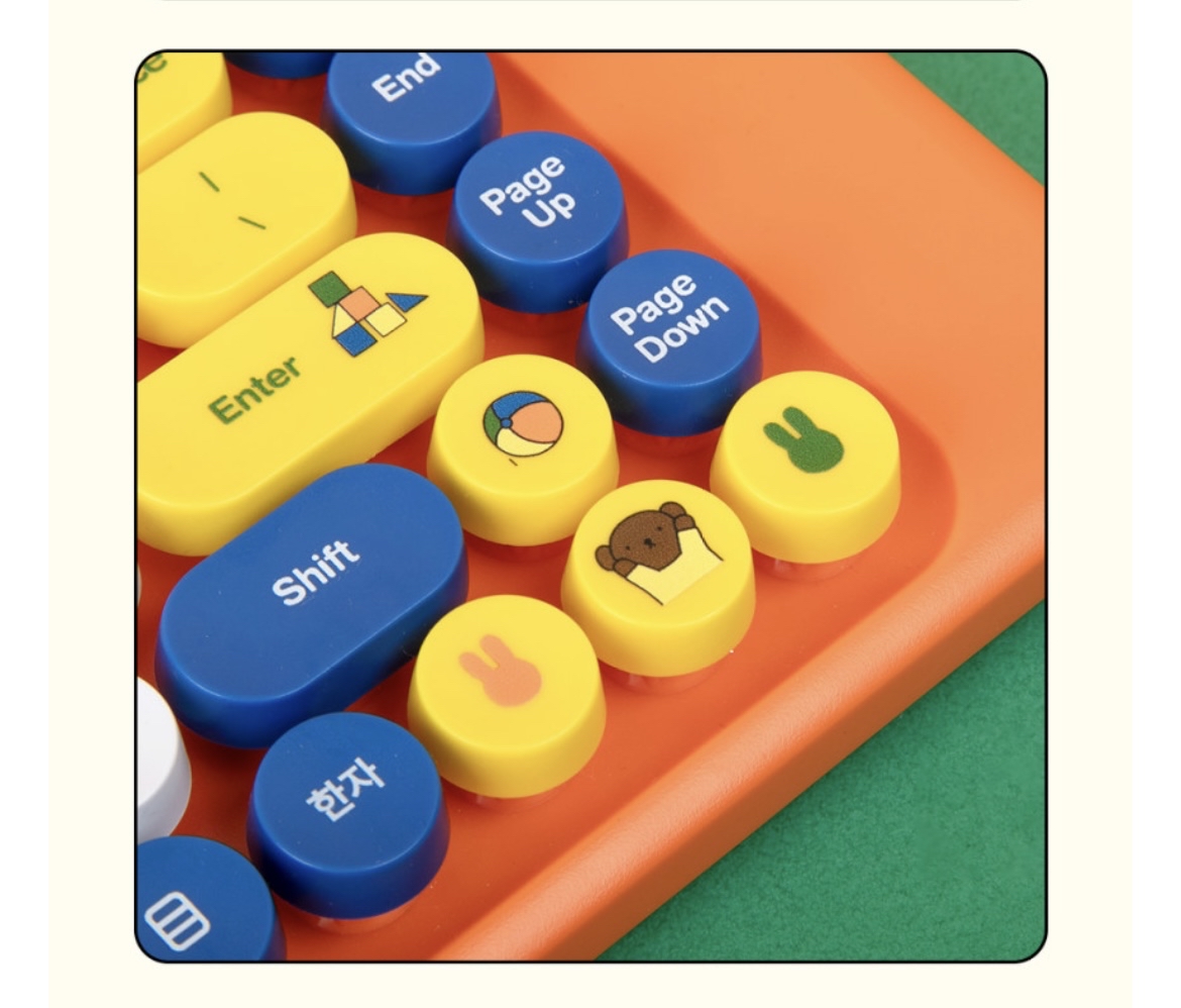 Miffy Wireless Keyboard and Mouse Set