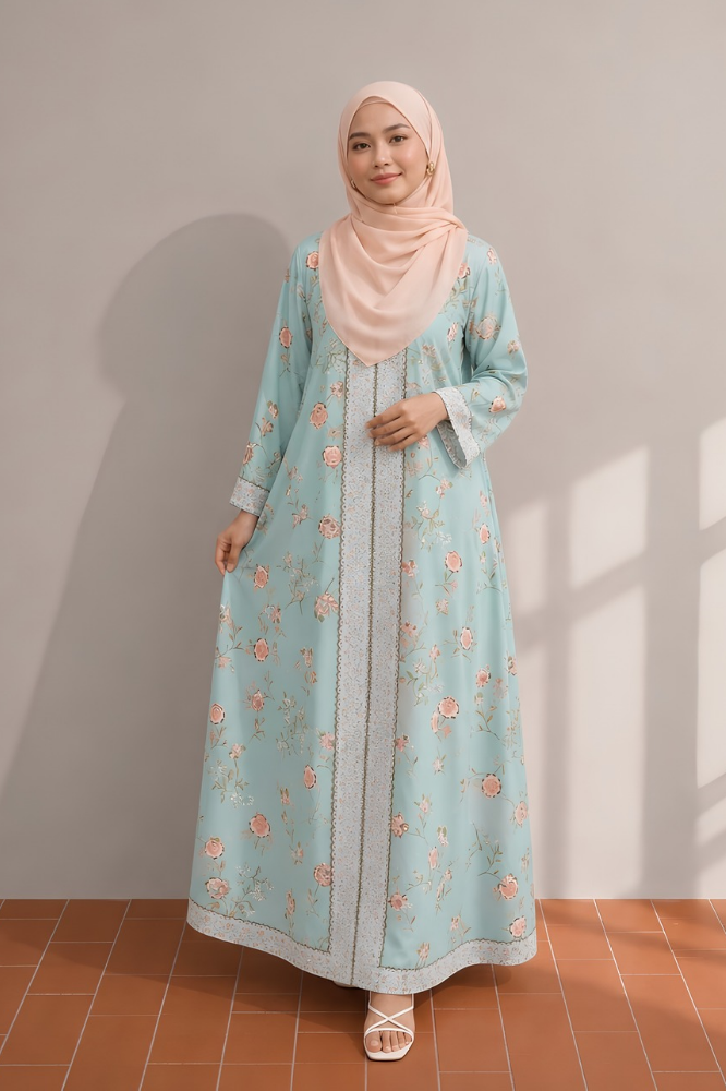 JUWITA in Ocean Turquoise