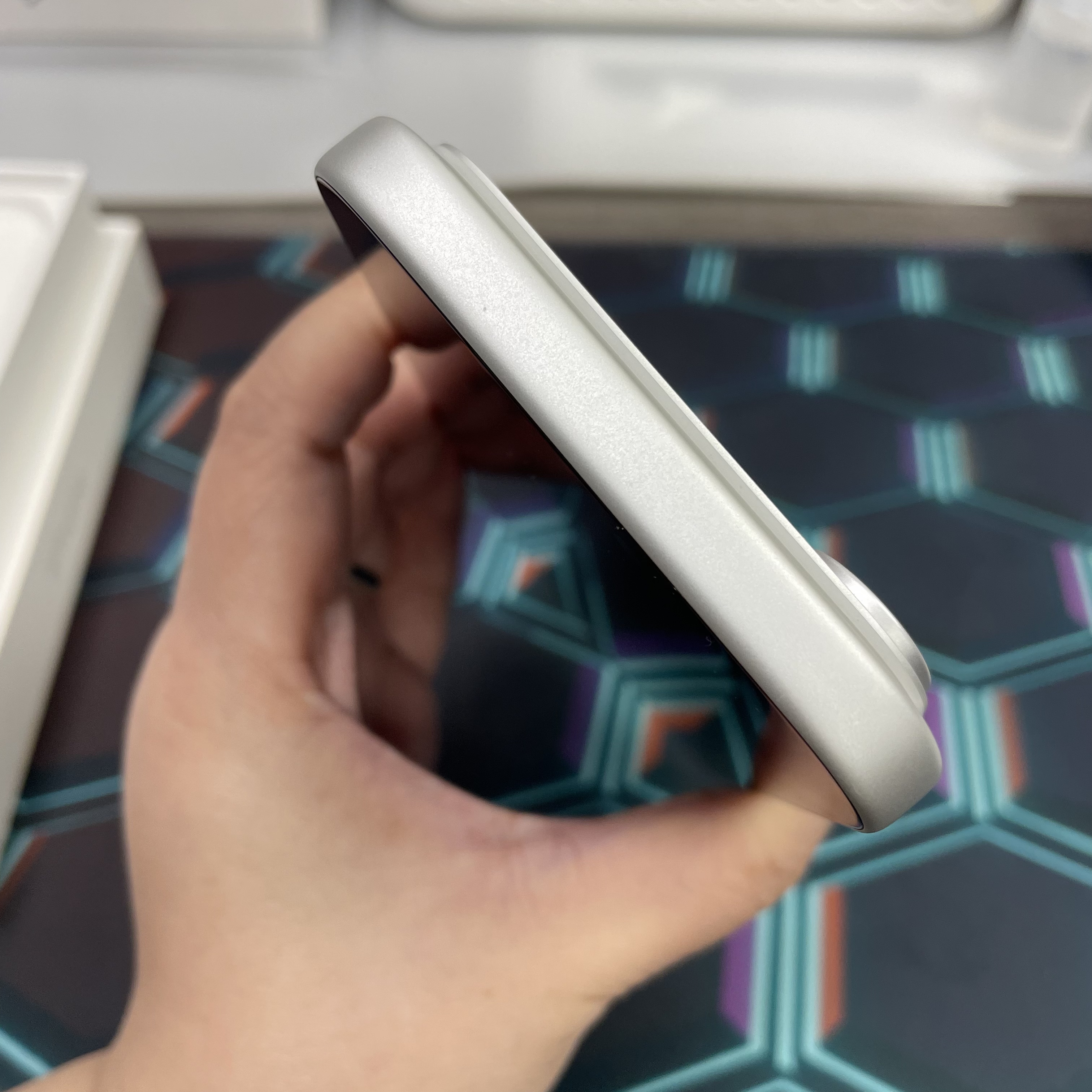 *7966 17 Pro max 完美機 256GB 電94 銀色 sliver