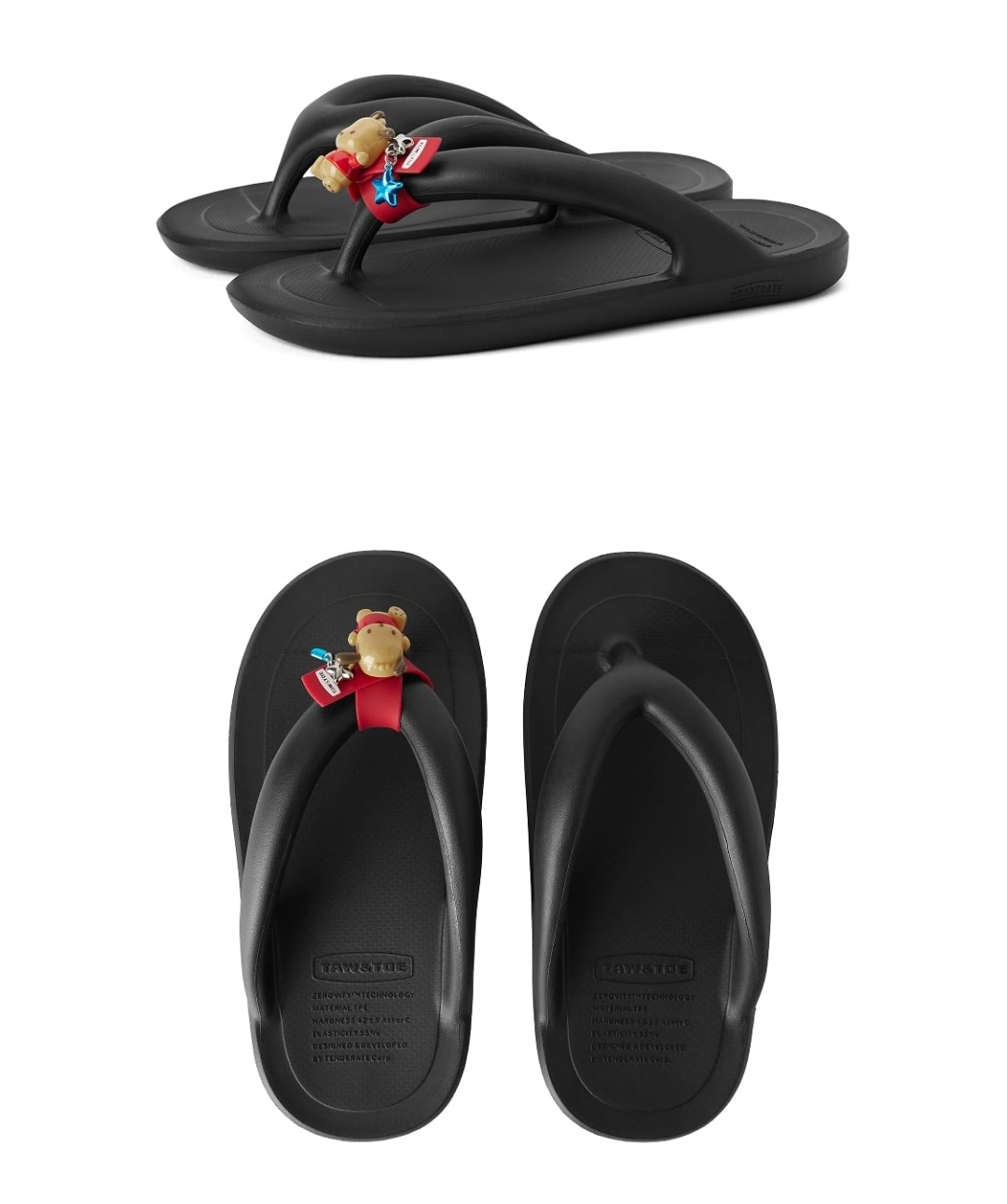 Sanrio × Taw & Toe 人字拖＋圓筒袋Set (玉桂狗＆PC狗款)