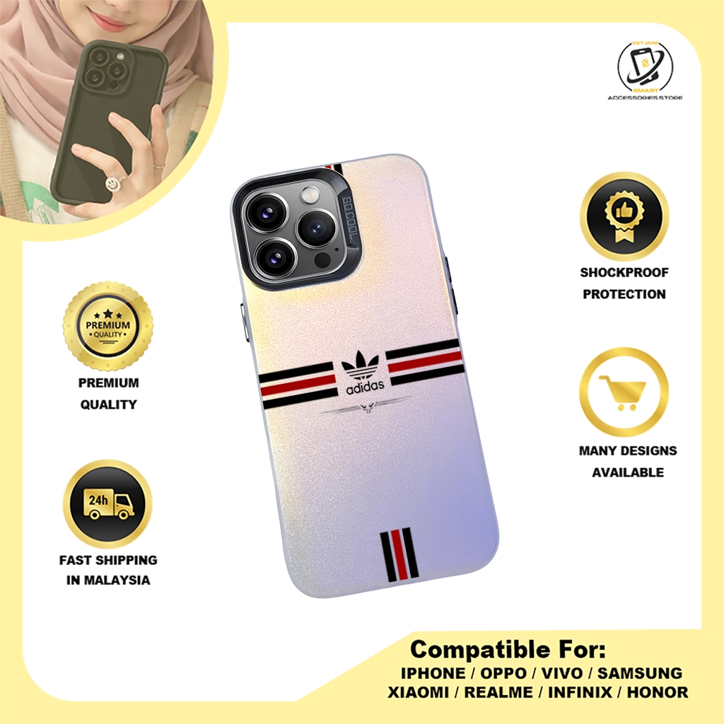 IMD CASE PHONE FOR INFINIX - DESIGN ADIDAS B