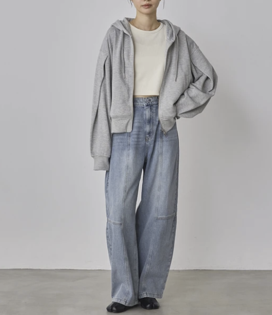 雙拉鍊連帽外套 - 2026 流行穿搭  運動外套 春夏秋時尚穿搭 成人休閒 日常穿搭 易於配搭 日本直送   #JP-I-260006