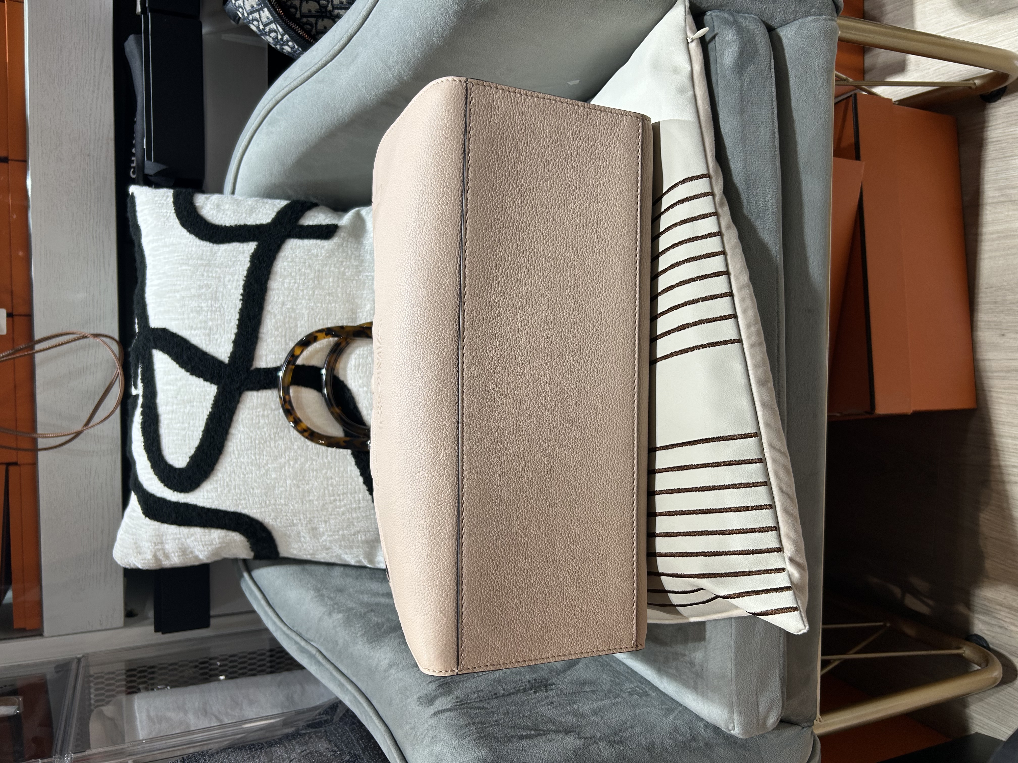 Fendi 2Way Shoulder Tote Bag Calfskin 100%Authentic, 99%New