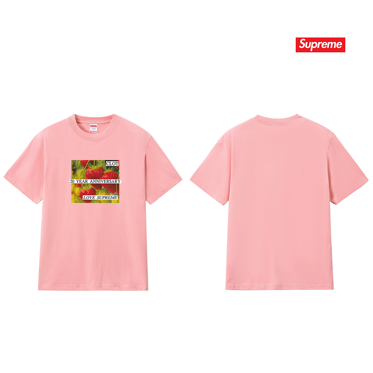 Supreme x CLOT 20th Anniversary Tee