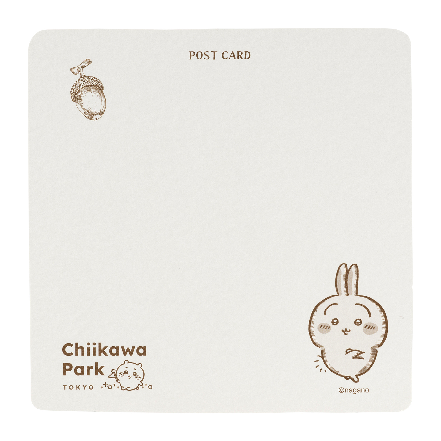 Chiikawa Park限定 POST CARD｜預訂