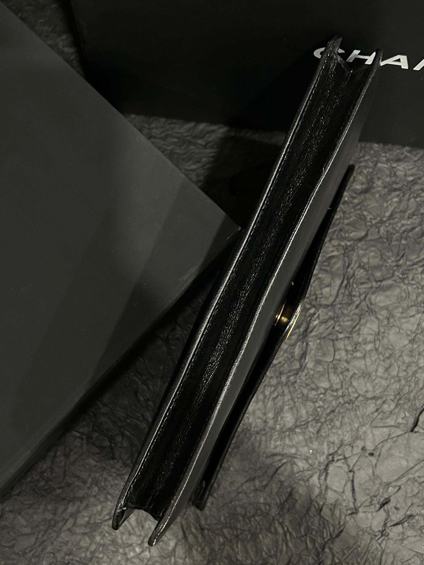 【預訂貨品】Celine 黑金凱旋門信封包 